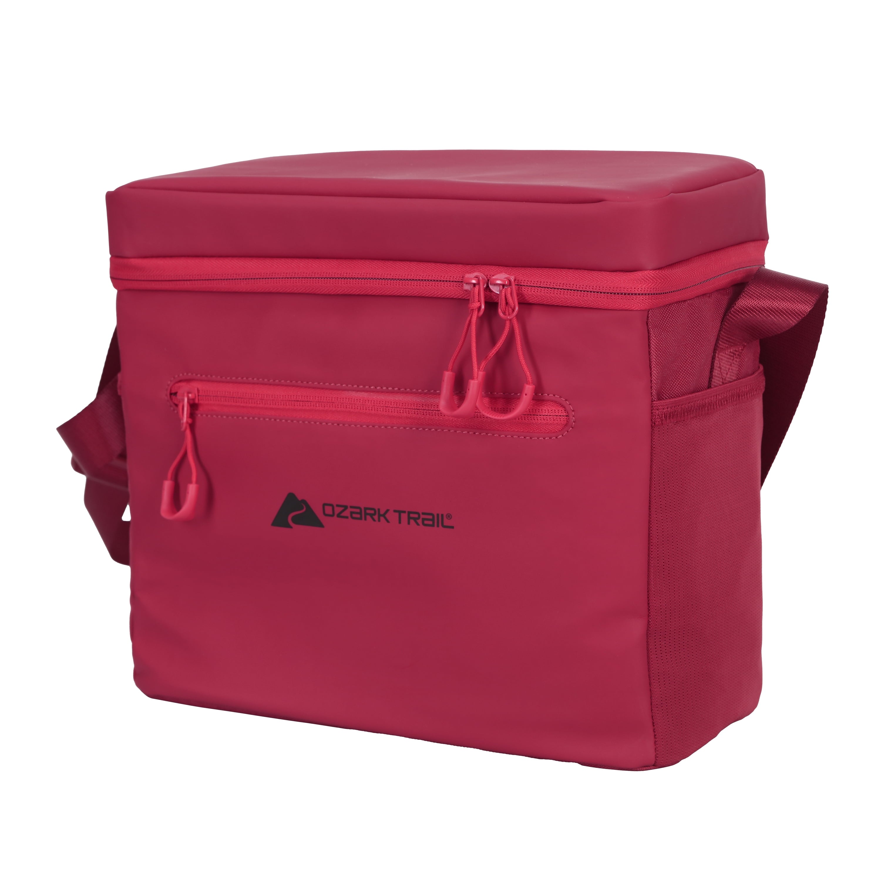 Ozark Trail 12-Can Soft-Sided Cooler with Removable Hard Liner - Red