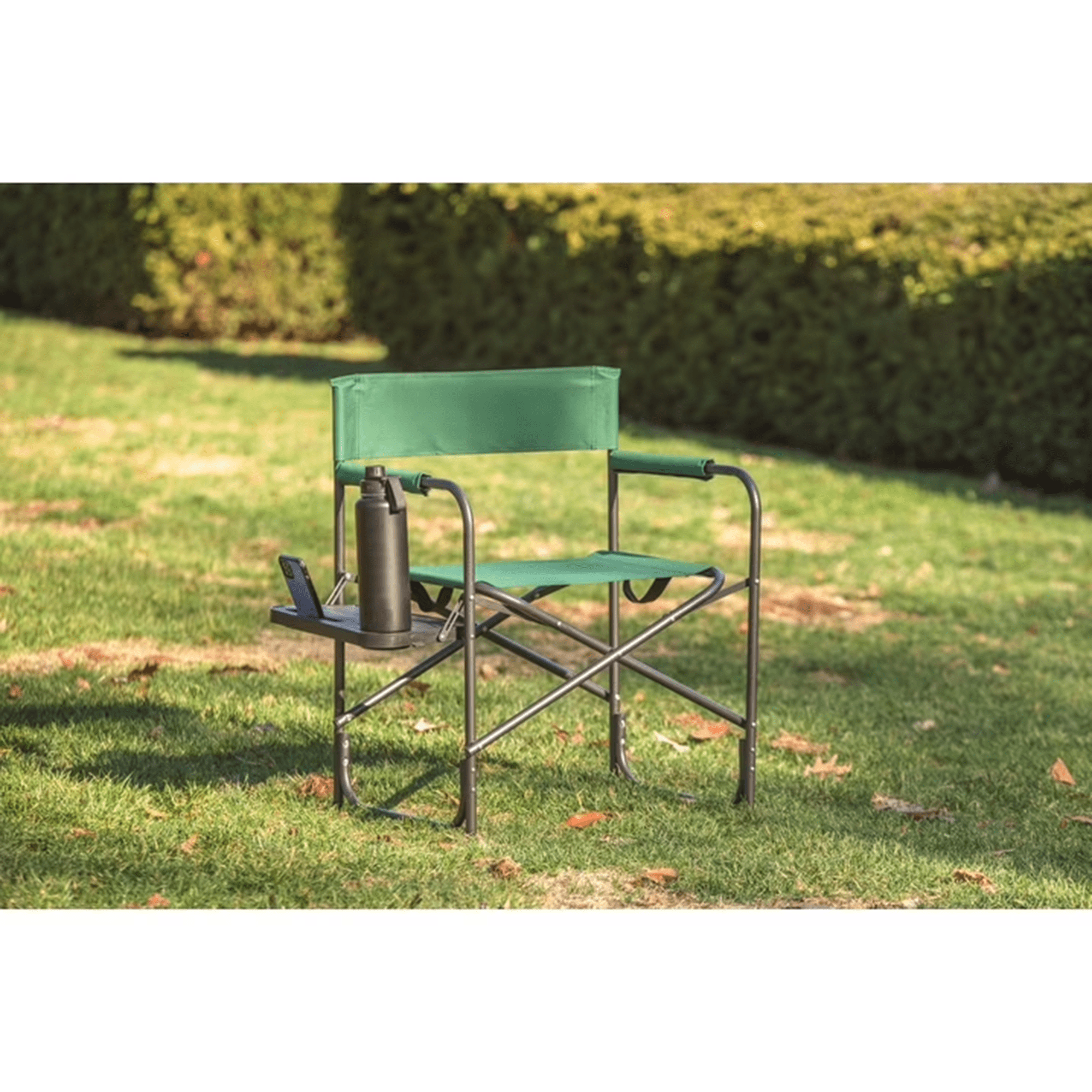 Ozark Trail Director Chair with Side Table - Green