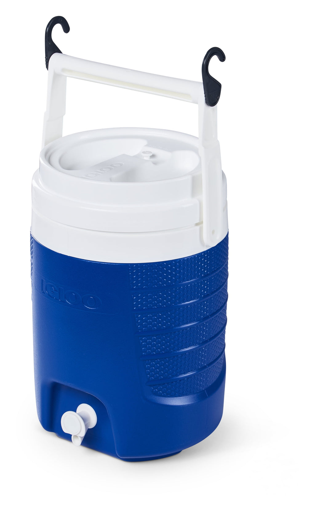 Igloo 2 Gallon Sports Plastic Beverage Jug with Hooks - Blue