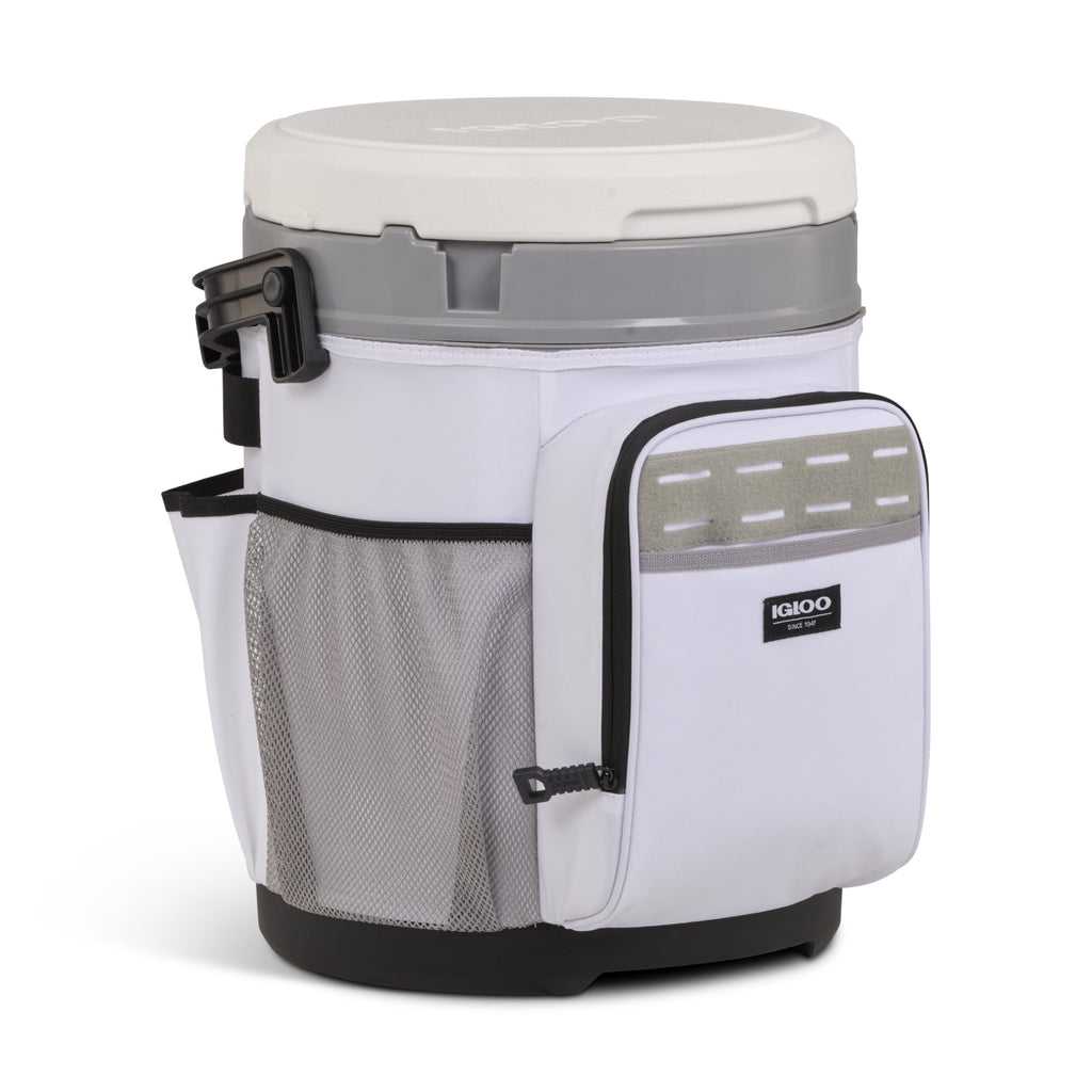 Igloo 20 QT Marine Cooler Bucket and Seat - White