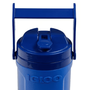 Igloo Latitude Half Gallon Cooler Jug - Blue: Insulated Polypropylene Beverage Server