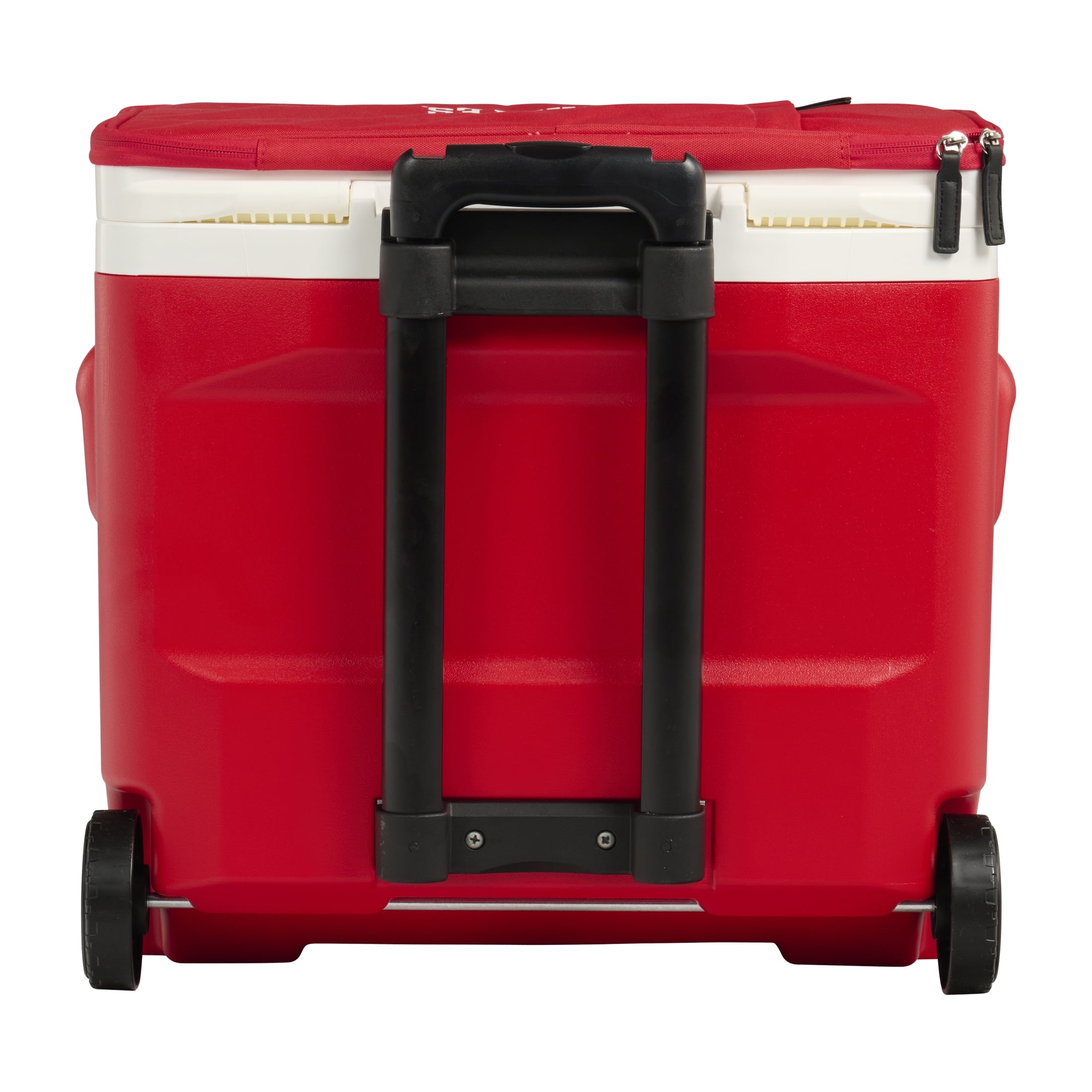 The University of Ohio State Buckeyes 28 QT Laguna Soft Top Wheeled Cooler by Igloo - Red