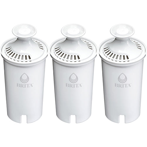 Brita Standard Replacement Water Filter - Compatible with All Brita Pitchers & Dispensers (3 Pack)