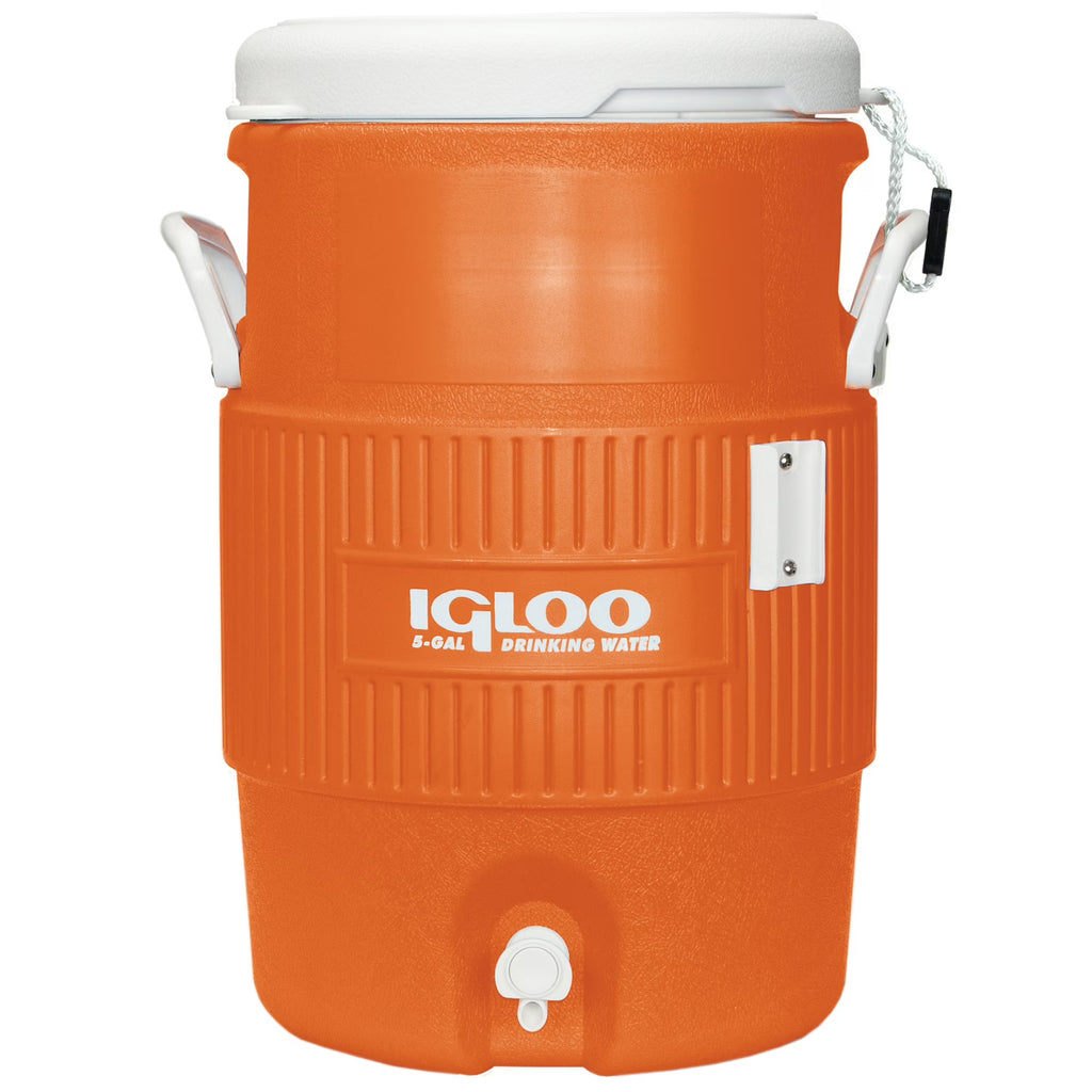 Igloo 5 Gallon Heavy-Duty Beverage Cooler - Orange