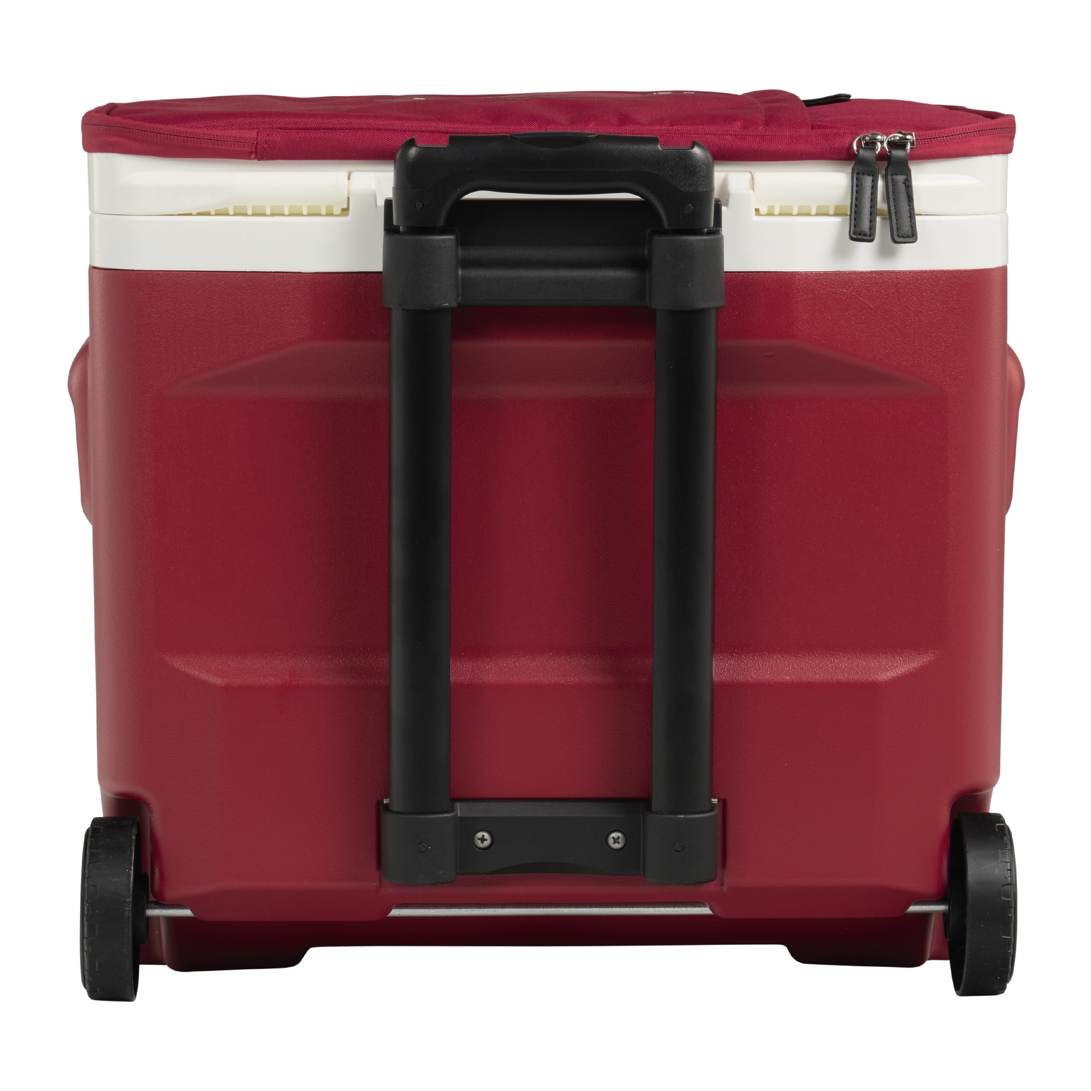 University of Arkansas Razorbacks 28 QT Laguna Soft Top Wheeled Cooler by Igloo - Red