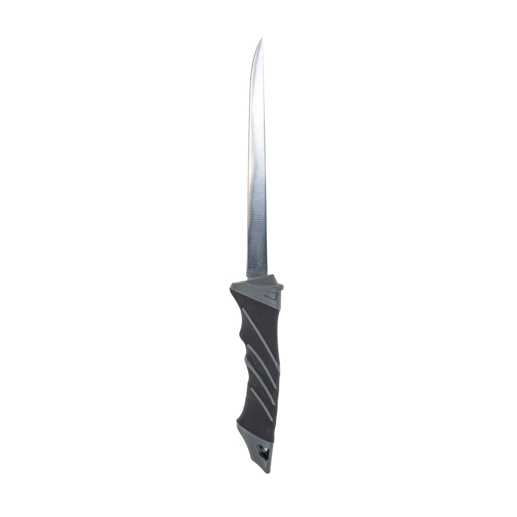 Ozark Trail 7 in Stainless Steel Fillet Knife with Soft Grip Handle & Sheath