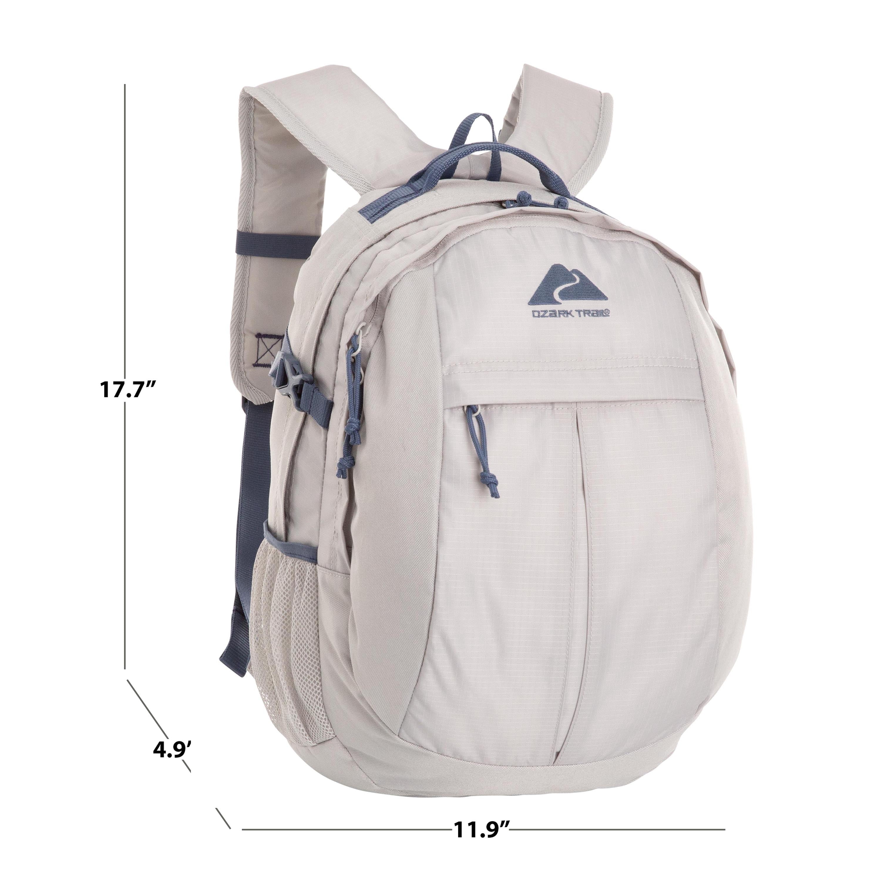 Ozark Trail Adult 25L Polyester Hiking Backpack - Gray