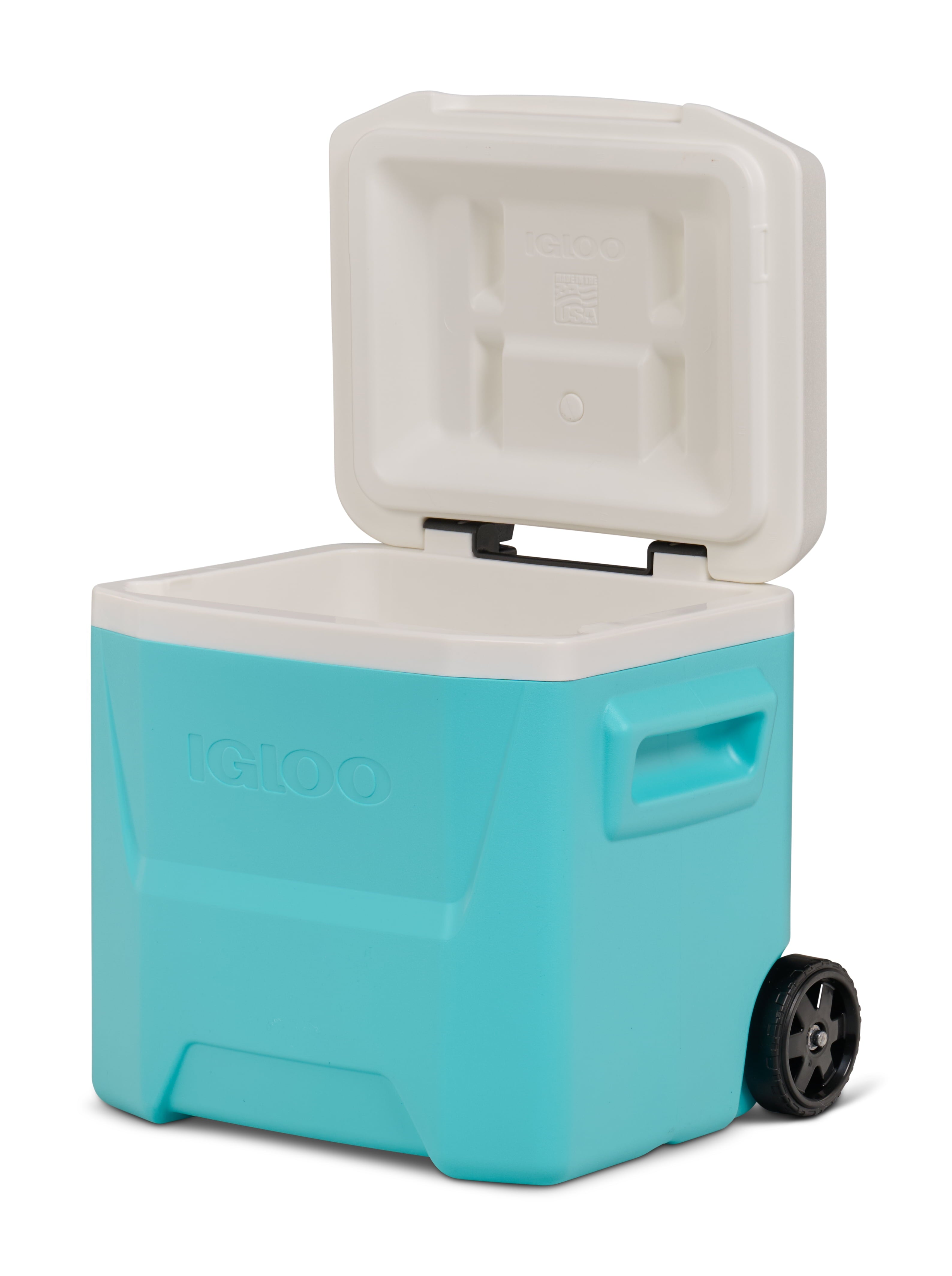 Igloo 16 QT Laguna Hard Side Ice Chest Cooler with Wheels - Aqua Blue - 2-Pack