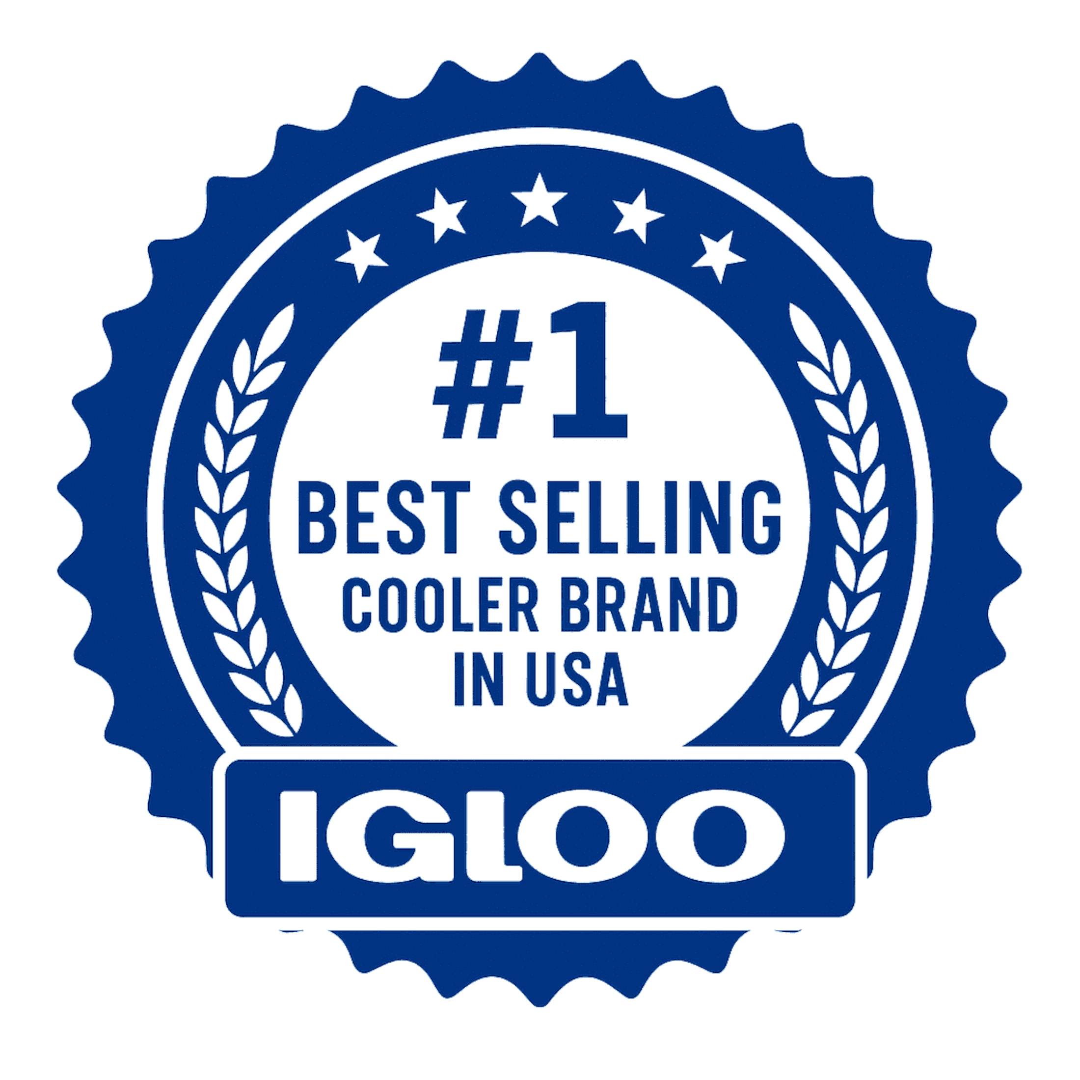 Igloo 2 Gallon Sports Plastic Beverage Jug with Hooks - Blue