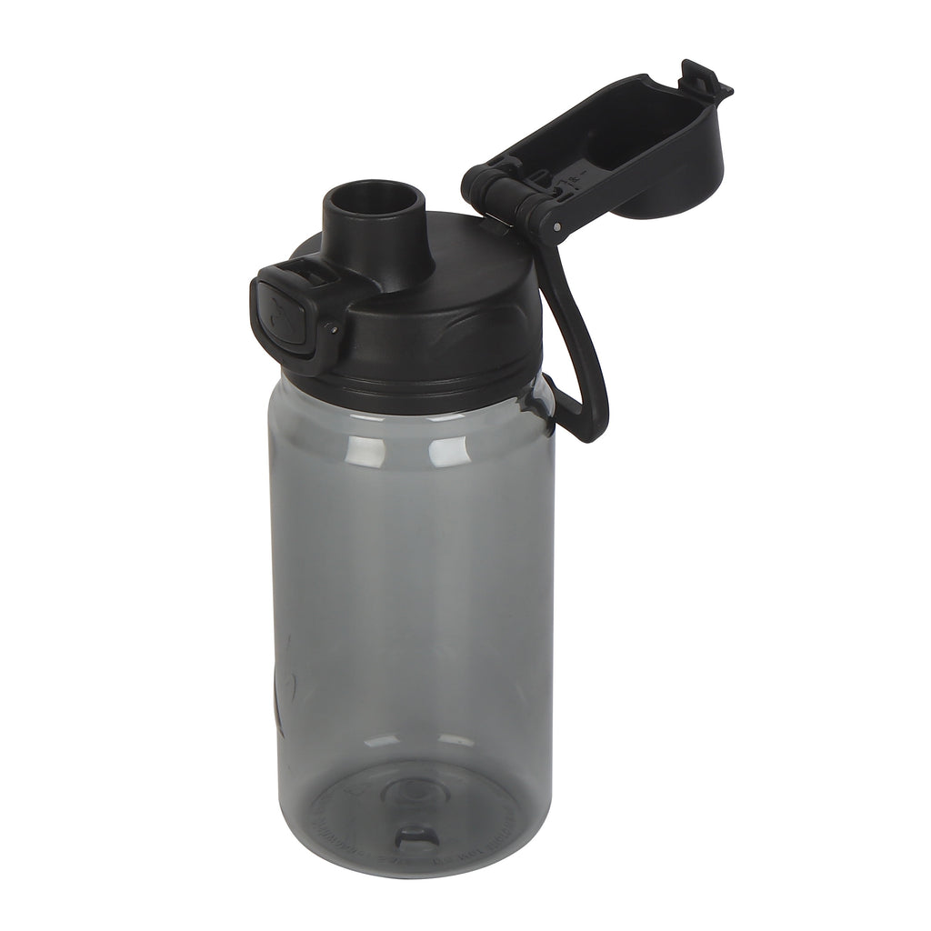 Ozark Trail 18 oz Tritan Plastic Flip-Top Lid Water Bottle - Gray