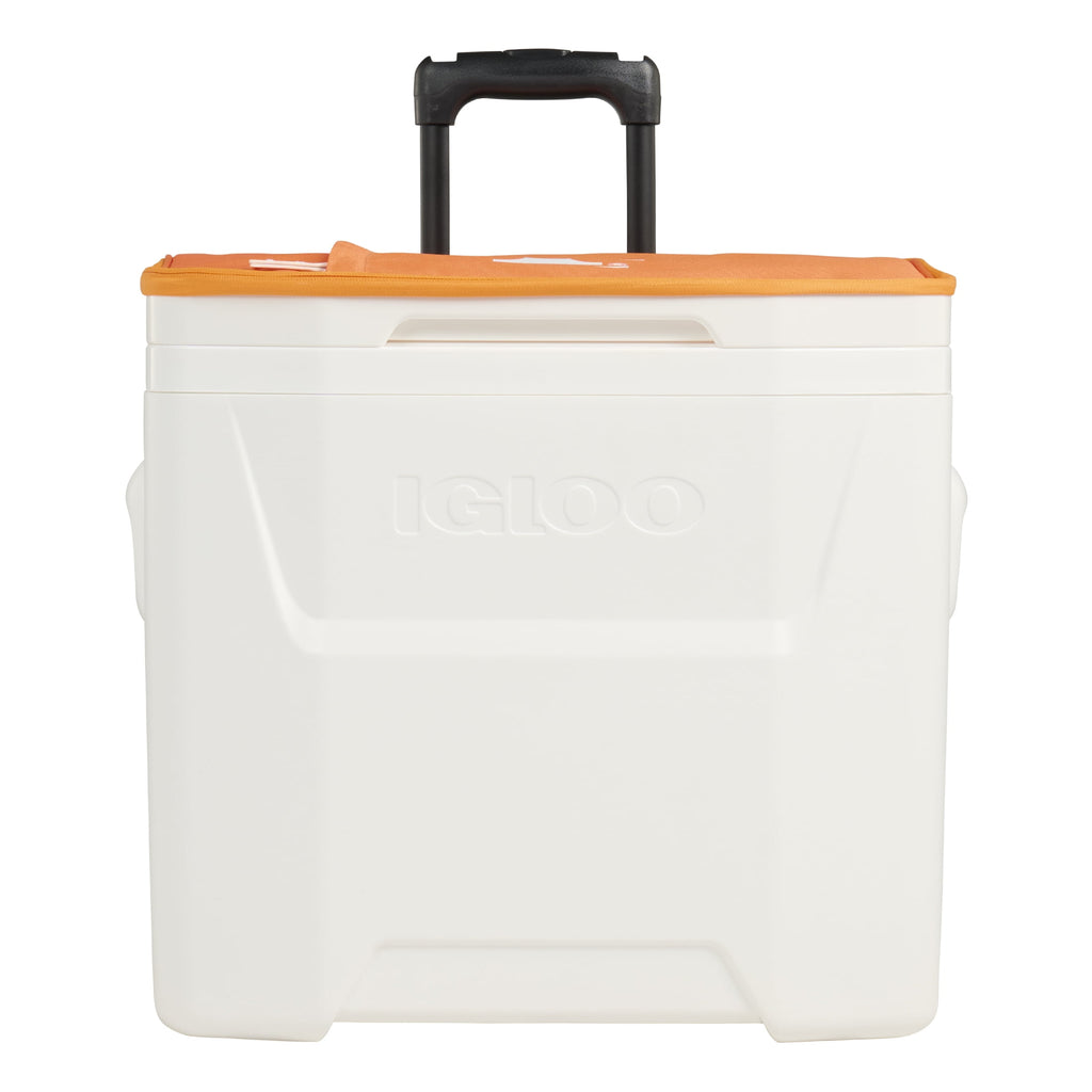 University of Tennessee Volunteers 28 QT Laguna Soft Top Wheeled Cooler by Igloo - White and Orange