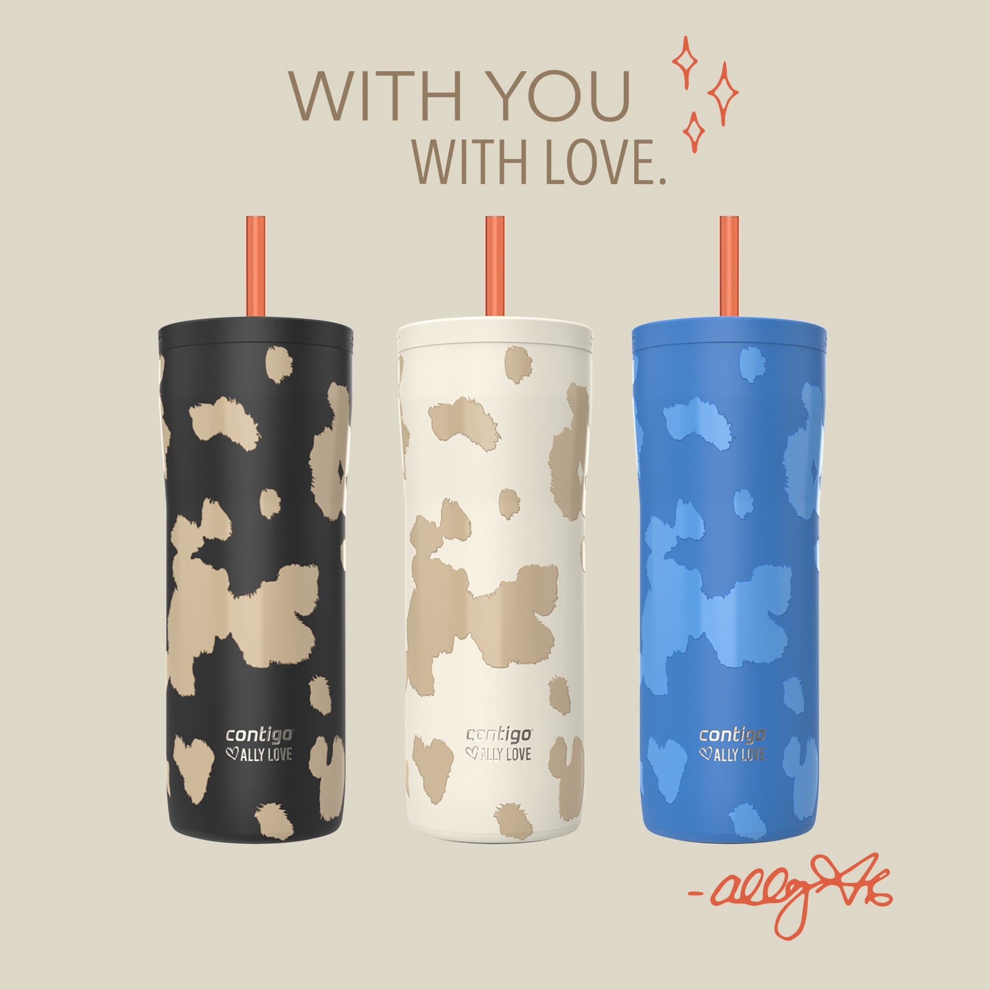 Contigo Streeterville 2.0 Insulated Stainless Steel Tumbler with Straw - 24oz, Licorice