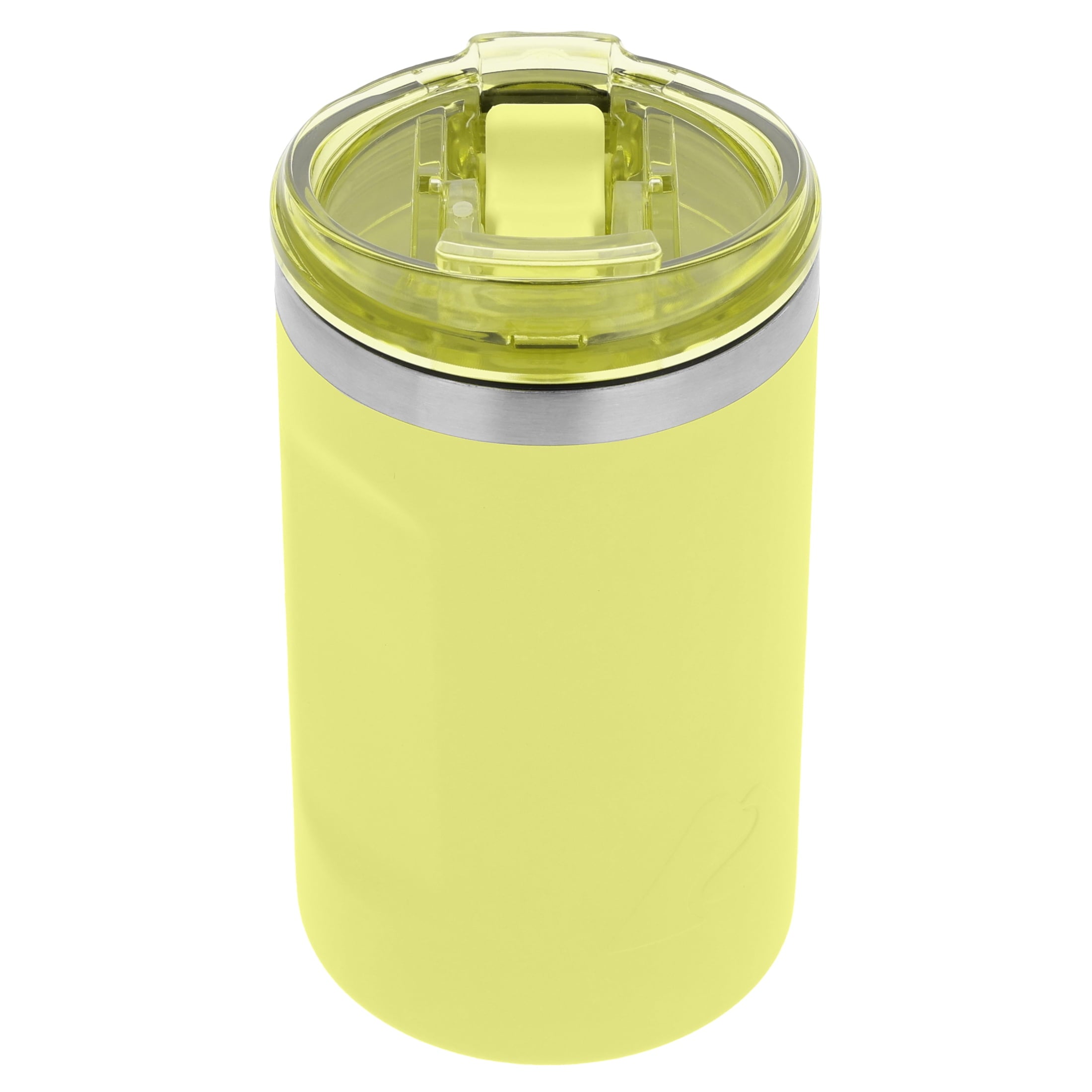 Ozark Trail 16oz Ceramic Lined Stainless Steel Can Tumbler with 2-in-1 Lid - Yellow