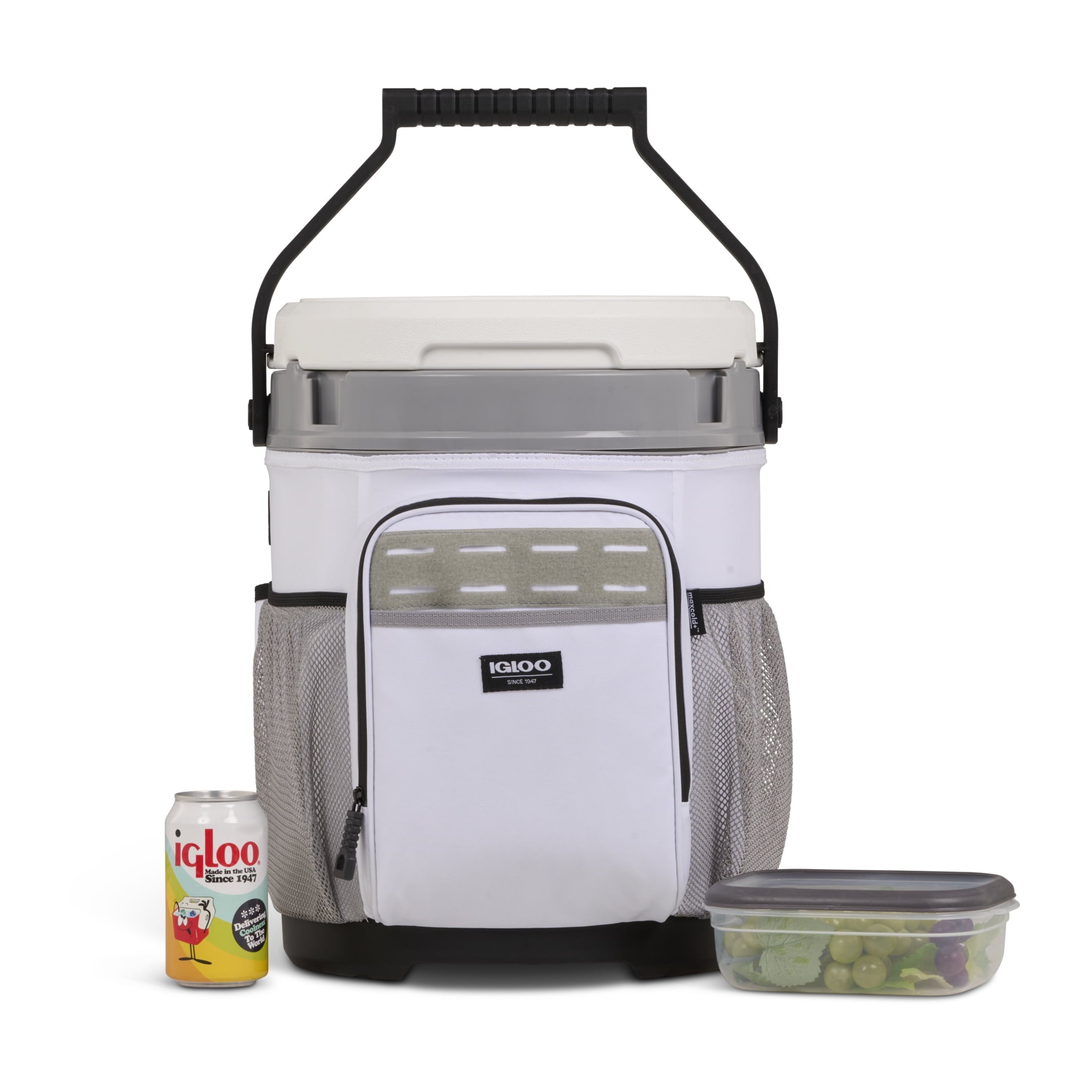 Igloo 20 QT Marine Cooler Bucket and Seat - White