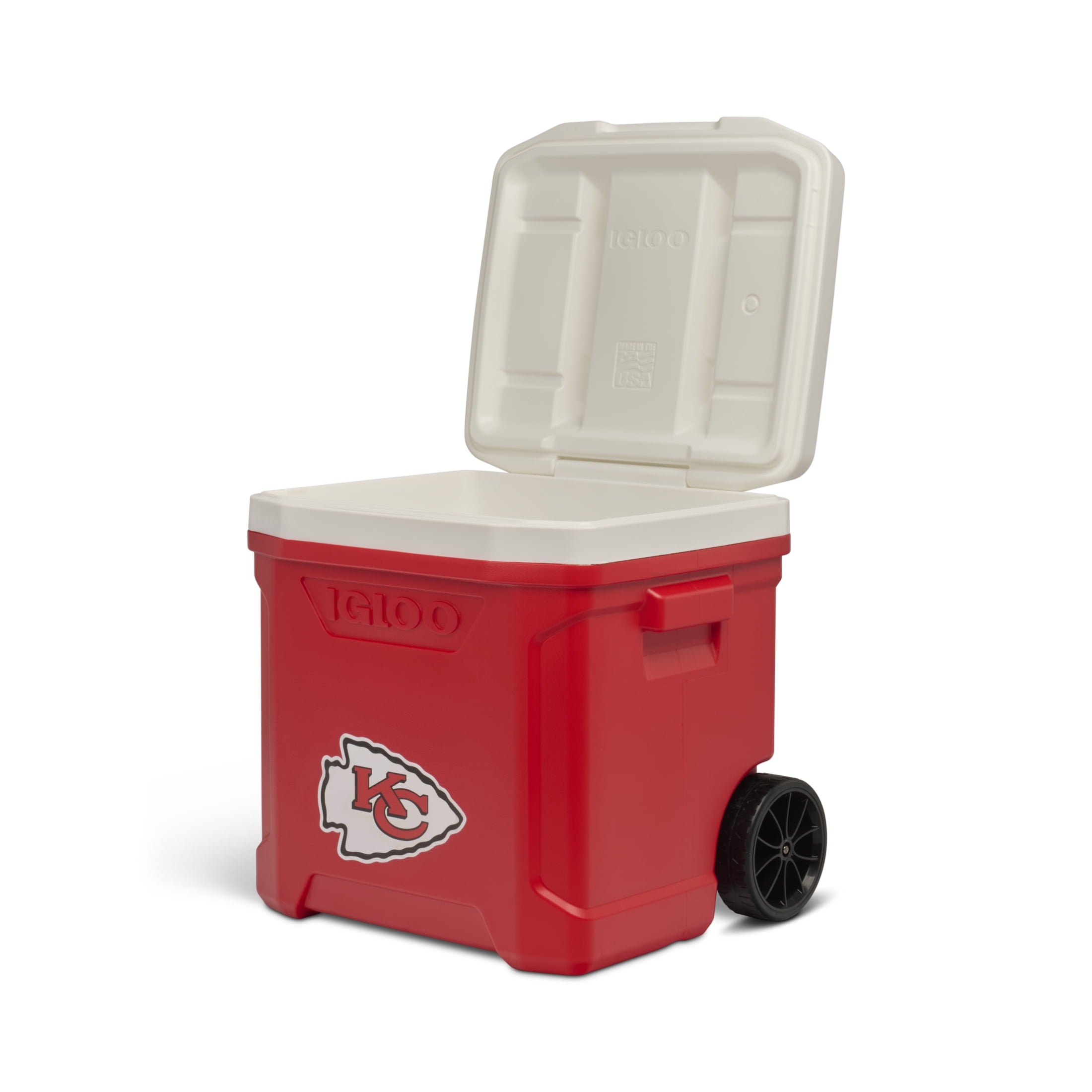Igloo 60 QT Profile II NFL Rolling Cooler - Kansas City Chiefs, Red