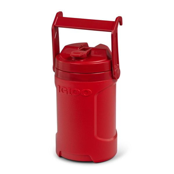 Igloo Latitude Half Gallon Cooler Jug - Red: BPA-Free - Insulated, Portable Beverage Server