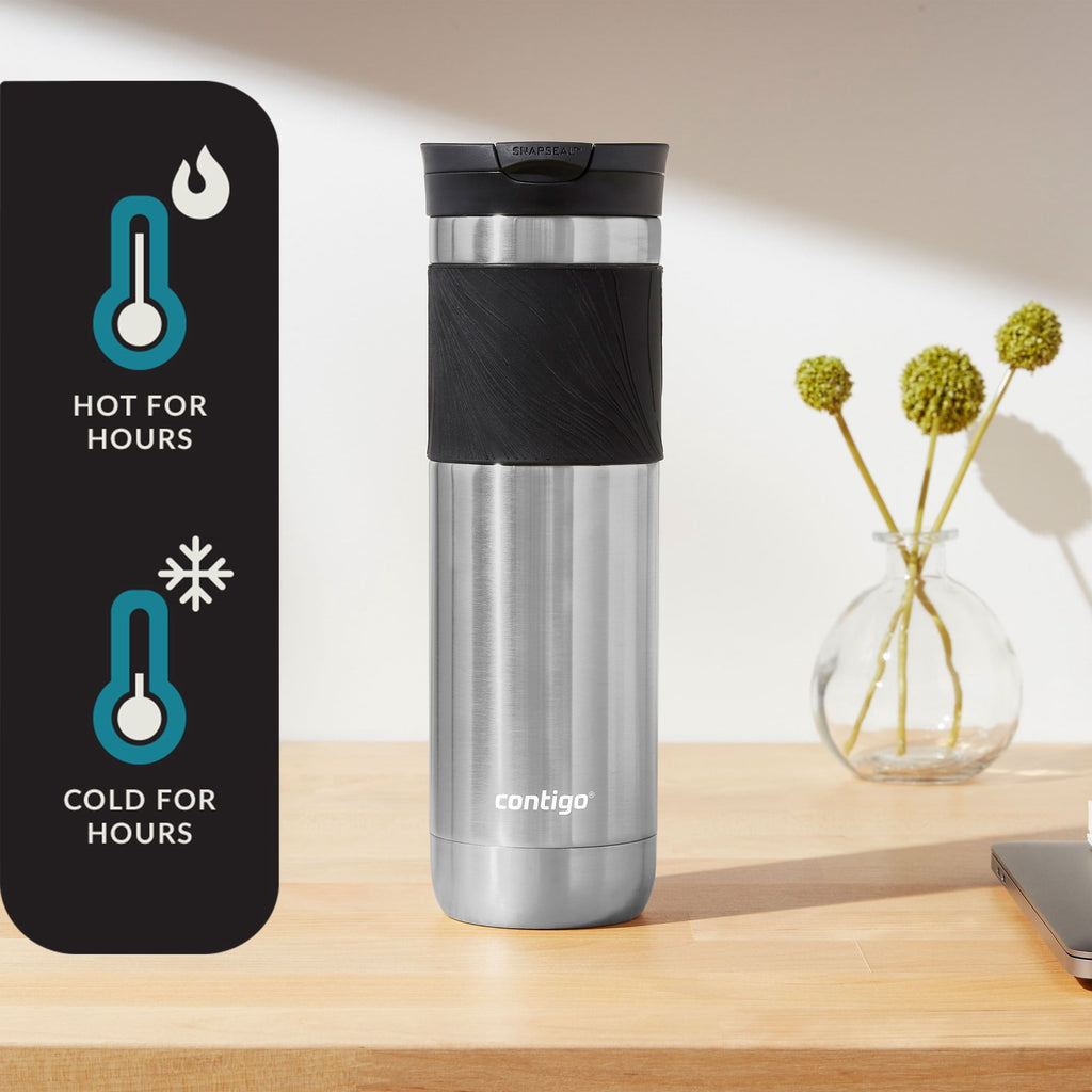 Contigo Byron 2.0 Stainless Steel Travel Mug with SNAPSEAL Lid Stainless Steel - 24 fl oz.