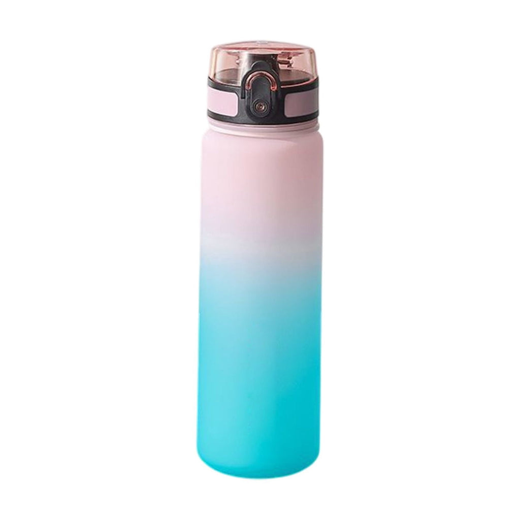 Kumdkd 24oz Leakproof Water Bottle with Infuser - Gradient Color Tritan Sports Cup for Gym & Hiking - BPA-Free Thermal Locking Tumbler for Hot/Cold Drinks
