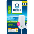 Brita Elite Advanced White - Faucet Water Filter System, 2 Replacement Filters, Reduces Lead