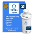 Brita Standard Replacement Water Filter - Compatible with All Brita Pitchers & Dispensers (3 Pack)