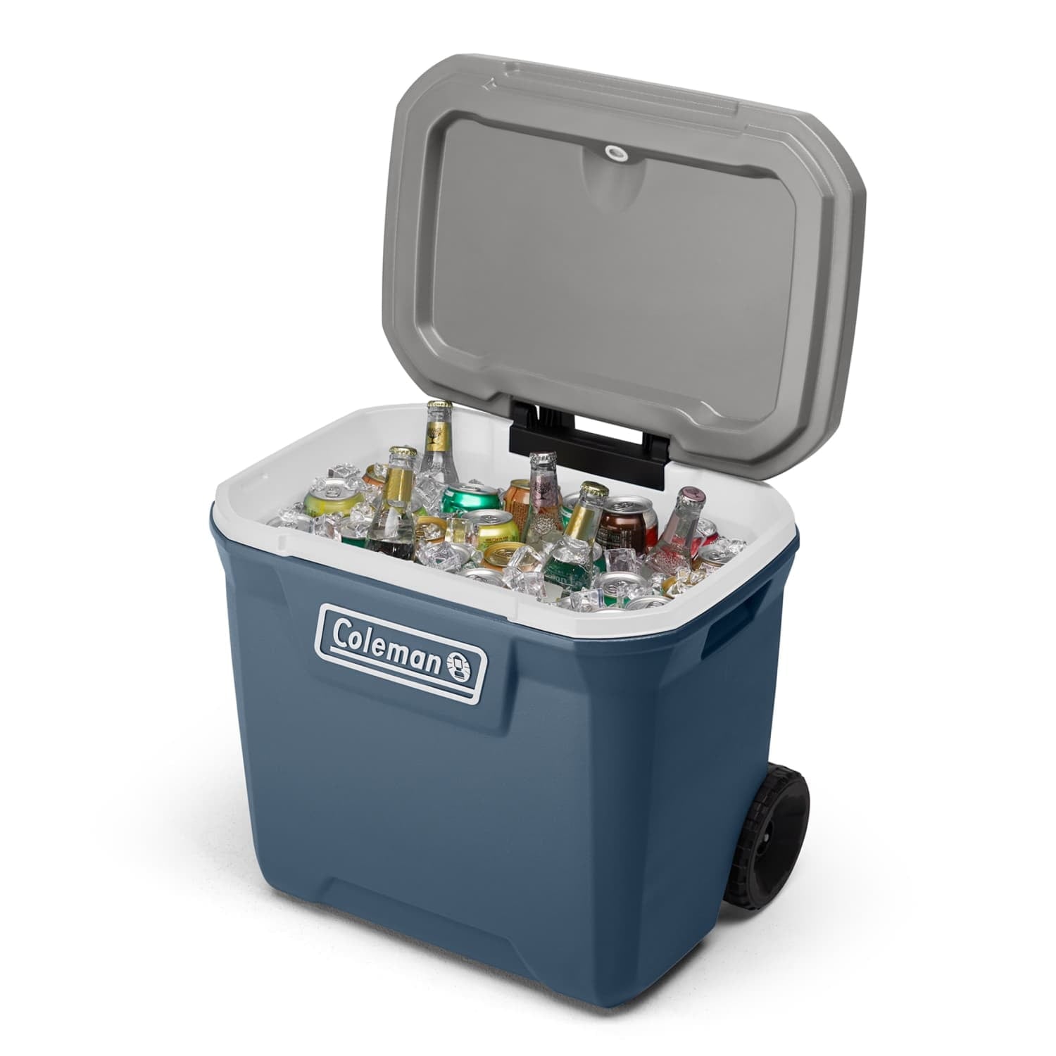 Coleman 316 Series 60QT Hard Chest Wheeled Cooler - Lakeside Blue