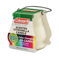 Coleman Color Changing LED Citronella Outdoor Scented Candle