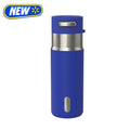Contigo Water Bottle - 18 Oz, Stainless Steel, Vacuum Insulated Leakproof, AutoSeal Lid, Wild Indigo