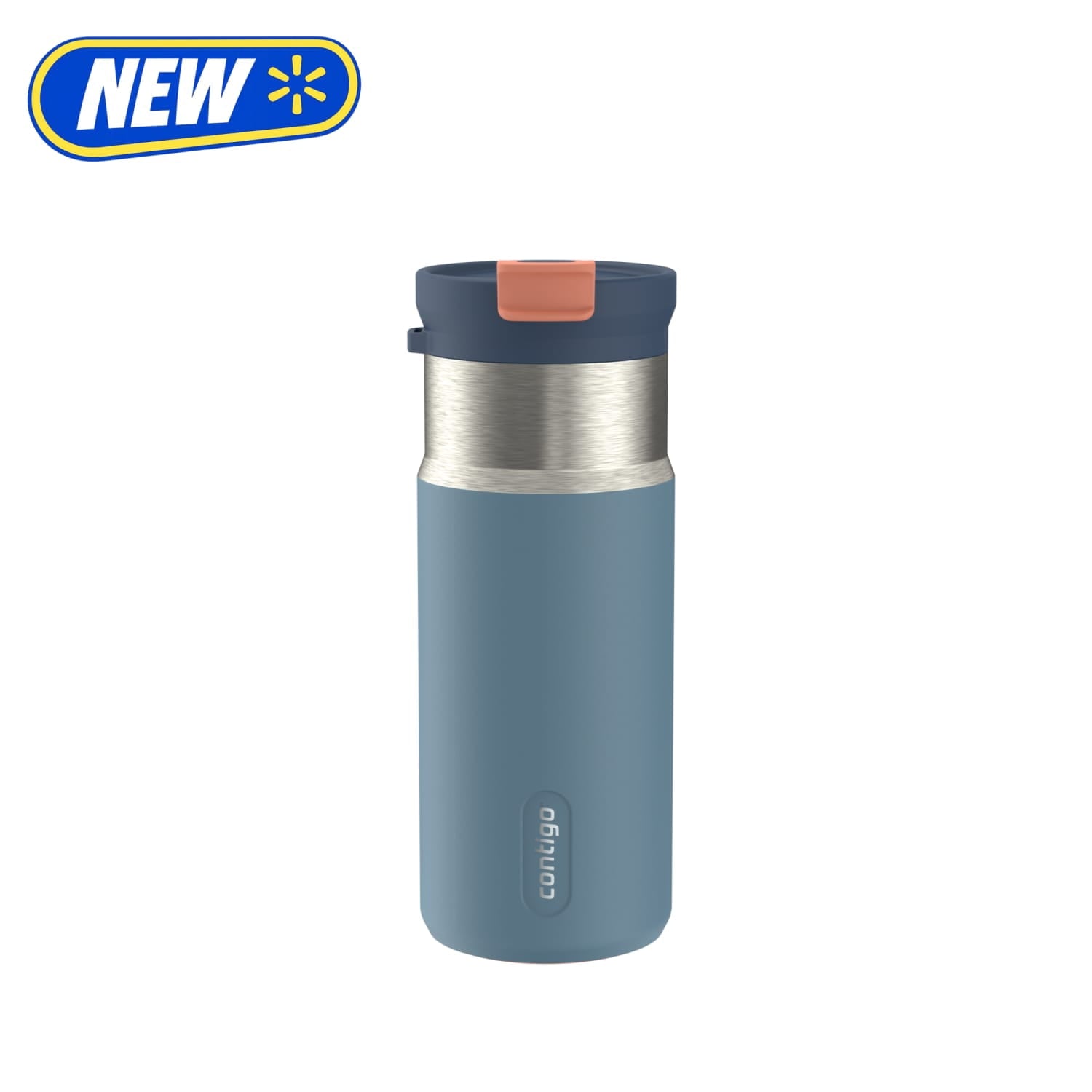 Contigo Water Bottle - 16 Oz, Stainless Steel, Vacuum Insulated Leakproof, DualSip 2-Way Lid, Copper Horizon