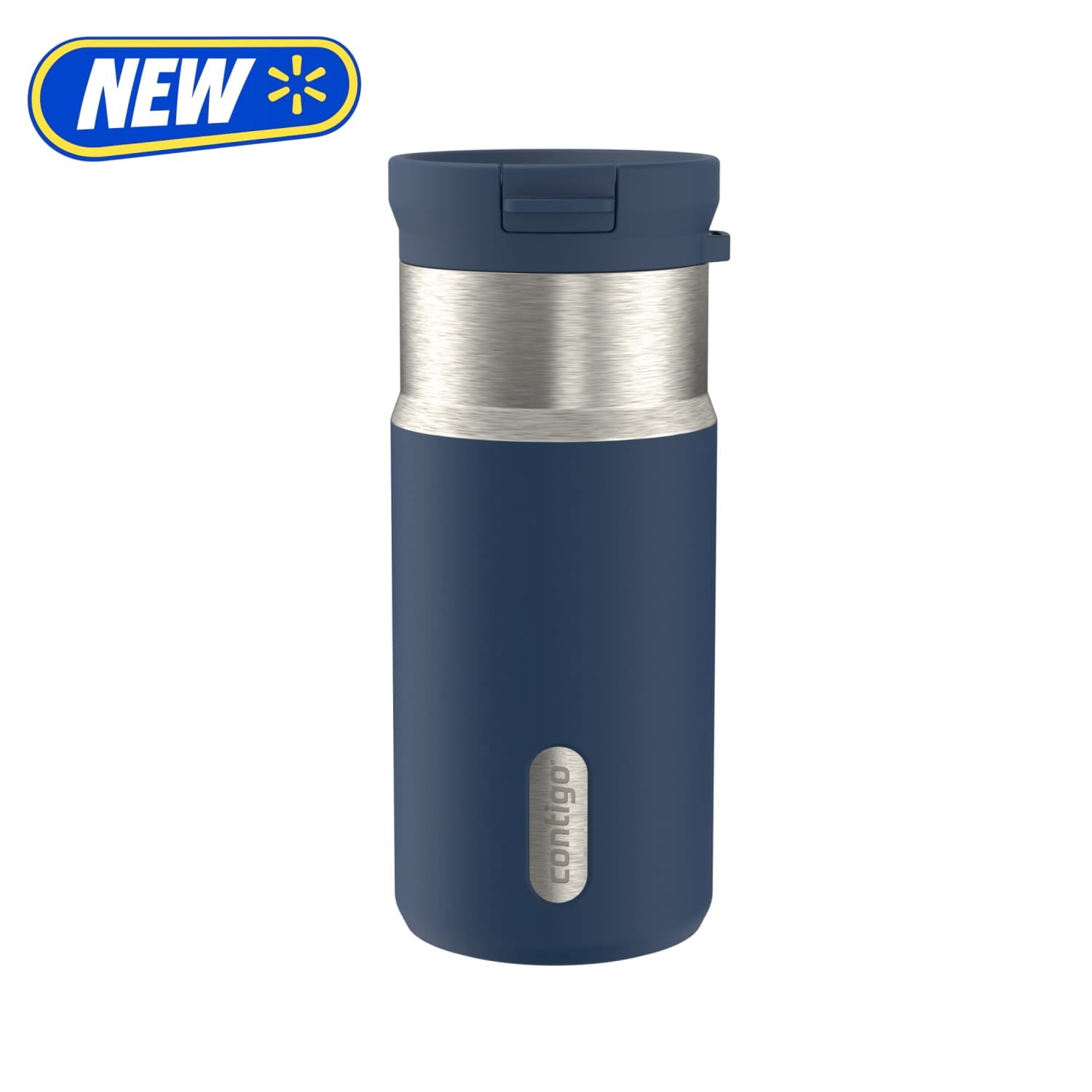 Contigo SnapSeal 14 oz Leakproof Stainless Steel Water Bottle - Vacuum-Insulated for Hot & Cold Drinks, Spill-Proof AutoClose Opening with Straw Compatibility, BPA-Free & Lead-Free, Dishwasher Safe