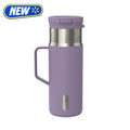 Contigo Water Bottle - 18 Oz, Stainless Steel, Vacuum Insulated Leakproof, SnapSeal Lid, Purple Carrot
