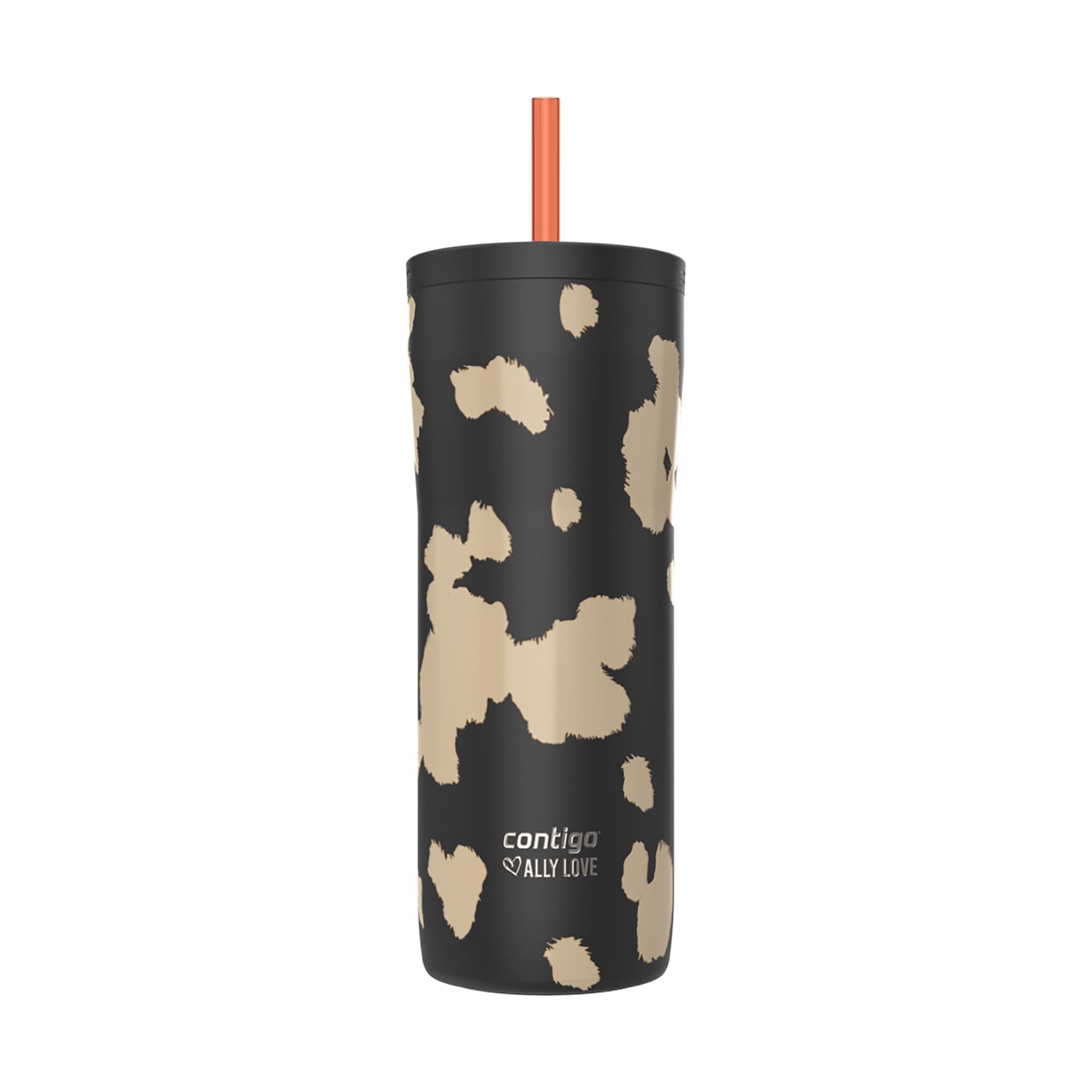 Contigo Streeterville 2.0 Insulated Stainless Steel Tumbler with Straw - 24oz, Licorice