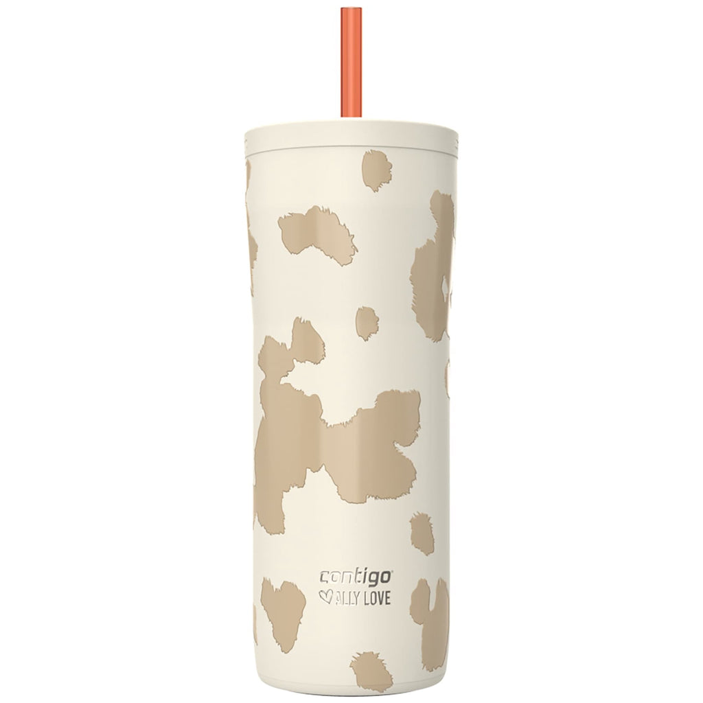 Contigo Streeterville 2.0 Insulated Stainless Steel Tumbler with Straw - 24oz, Oatmilk