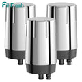 Fil-Fresh 3-Pack Faucet Water Filter - Replacement for Brita Faucet Brita Faucet Water Filter, FR-200, FF-100, Brita 36311 On Tap Faucet Filter System, BPA-Free, 4-Month/100 Gallon, Chrome Finish