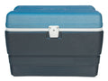 Igloo 50qt MaxCold Ice Chest Water Cooler with Snap-fit Latch - Blue