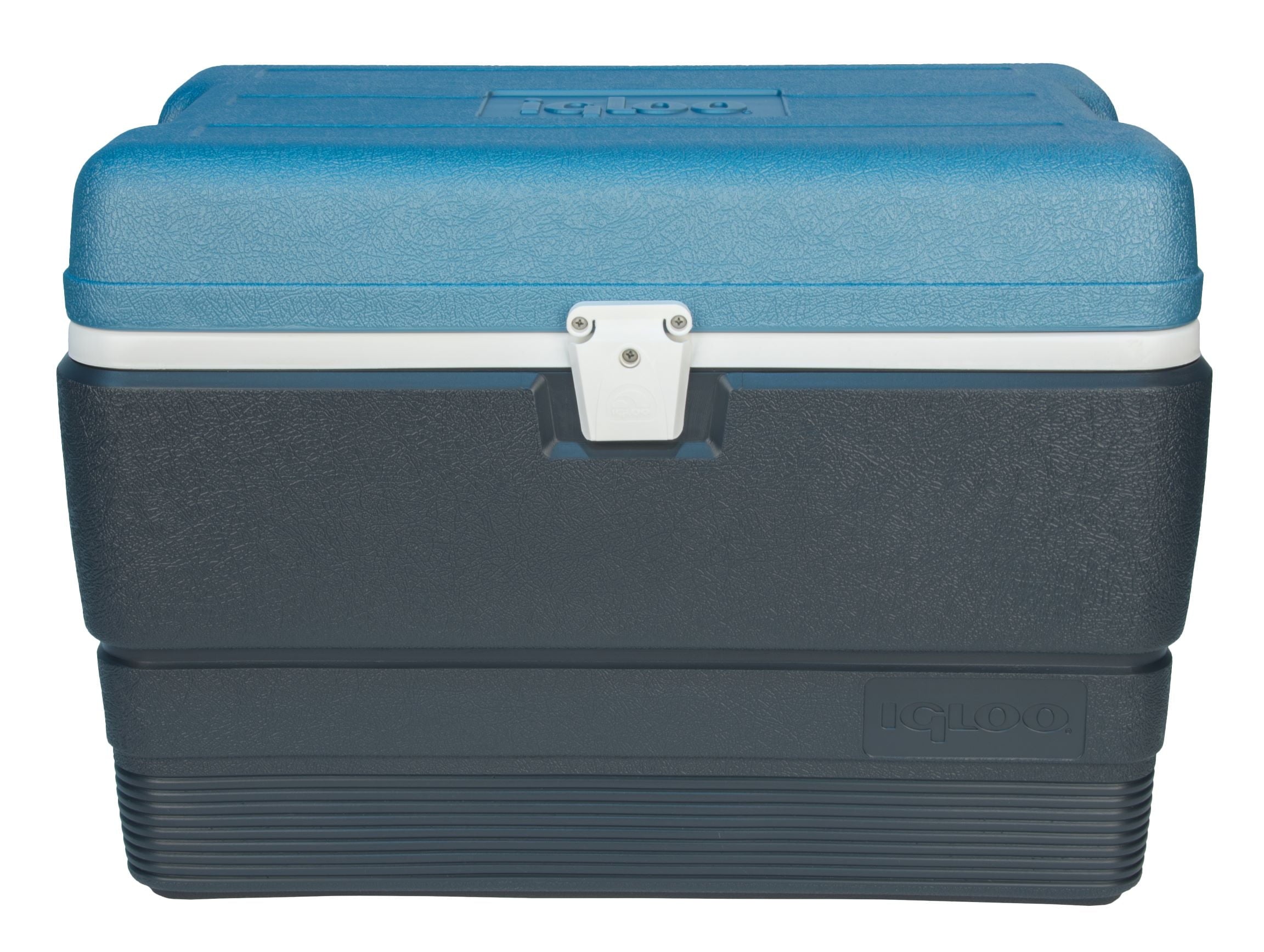 Igloo 50qt MaxCold Ice Chest Water Cooler with Snap-fit Latch - Blue