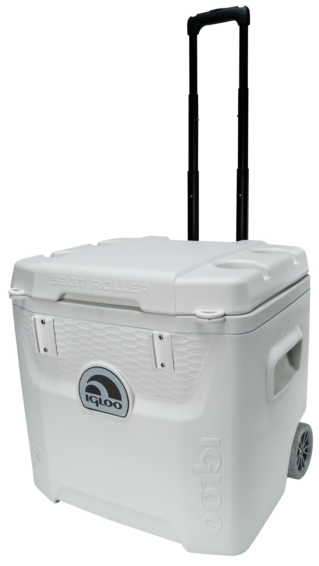 Igloo 52 QT Marine Ice Chest Cooler with Wheels - White