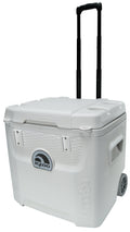 Igloo 52 QT Marine Ice Chest Cooler with Wheels - White
