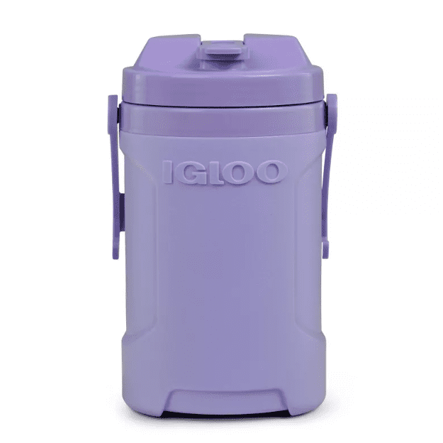 Igloo Latitude Half Gallon Cooler Jug - Lilac Purple: BPA-Free - Insulated, Portable