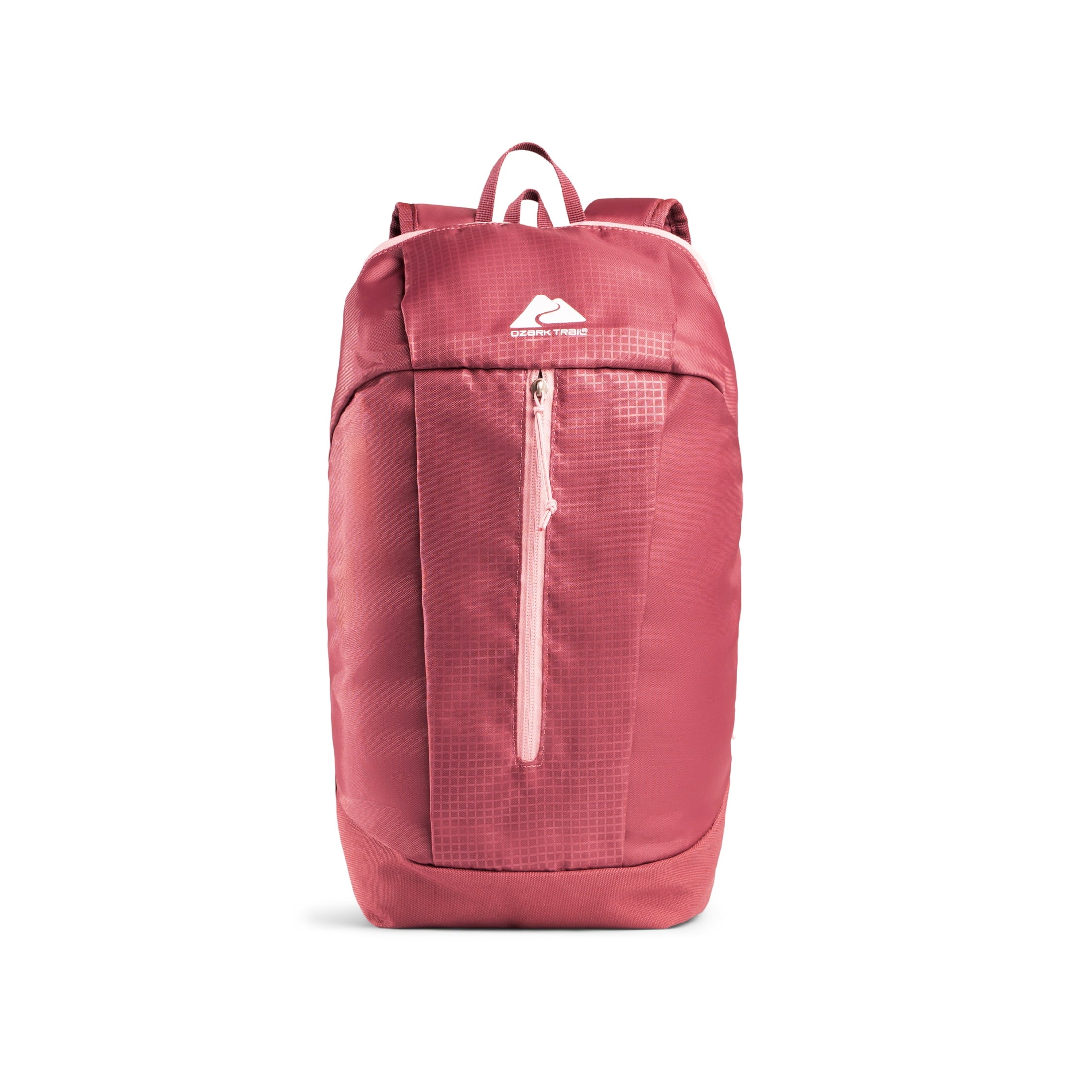 Ozark Trail 10L Adult/Teen Embossed Polyester Daypack Backpack - Rose