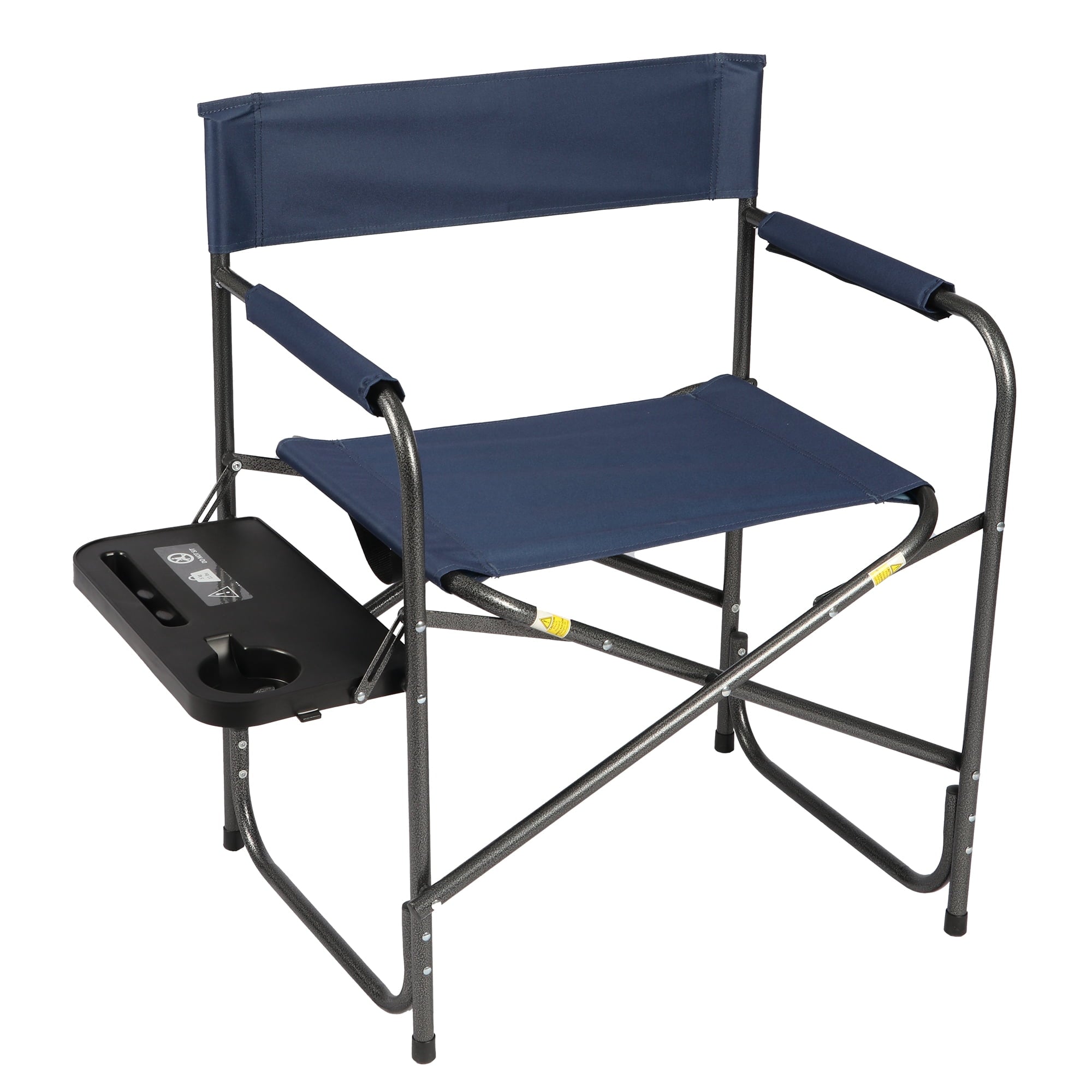 Ozark Trail Director Chair with Side Table - Navy