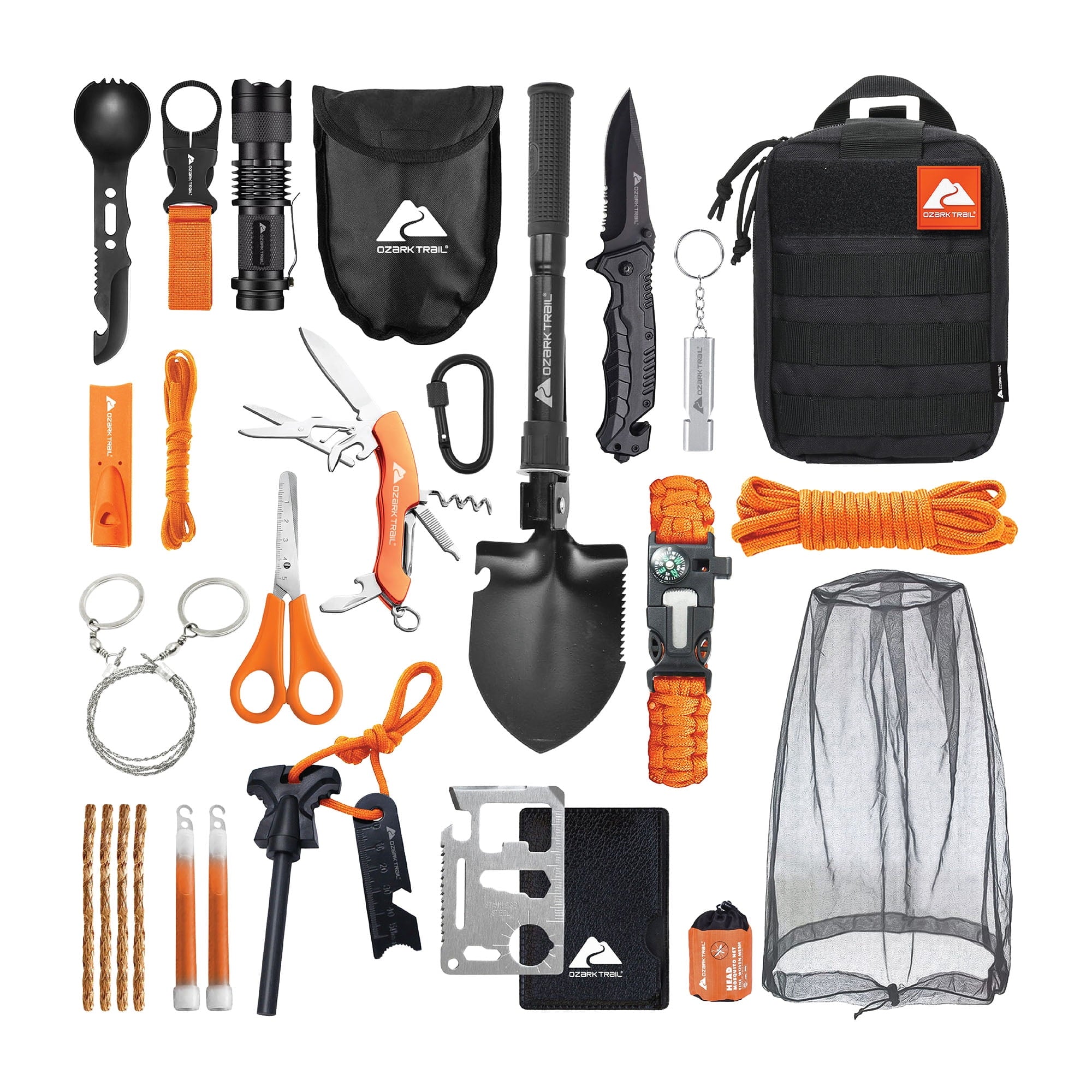 Ozark Trail Deluxe Outdoor Survival Kit - 21 Pieces