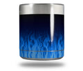 Skin Decal Wrap for Yeti Rambler Lowball - Fire Blue by WraptorSkinz