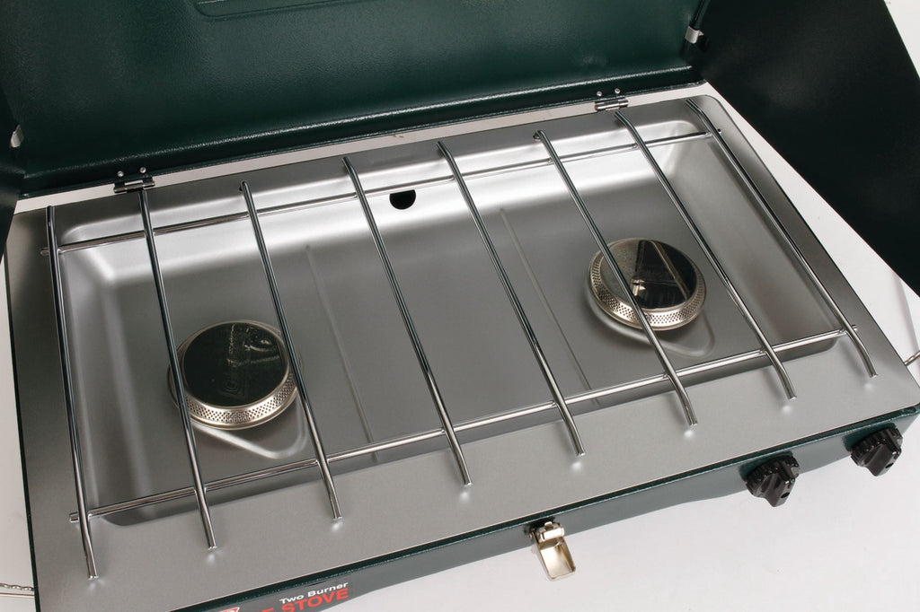 Coleman Brand - Matchlight 10, 000 BTU 2-Burner Propane Stove, Black