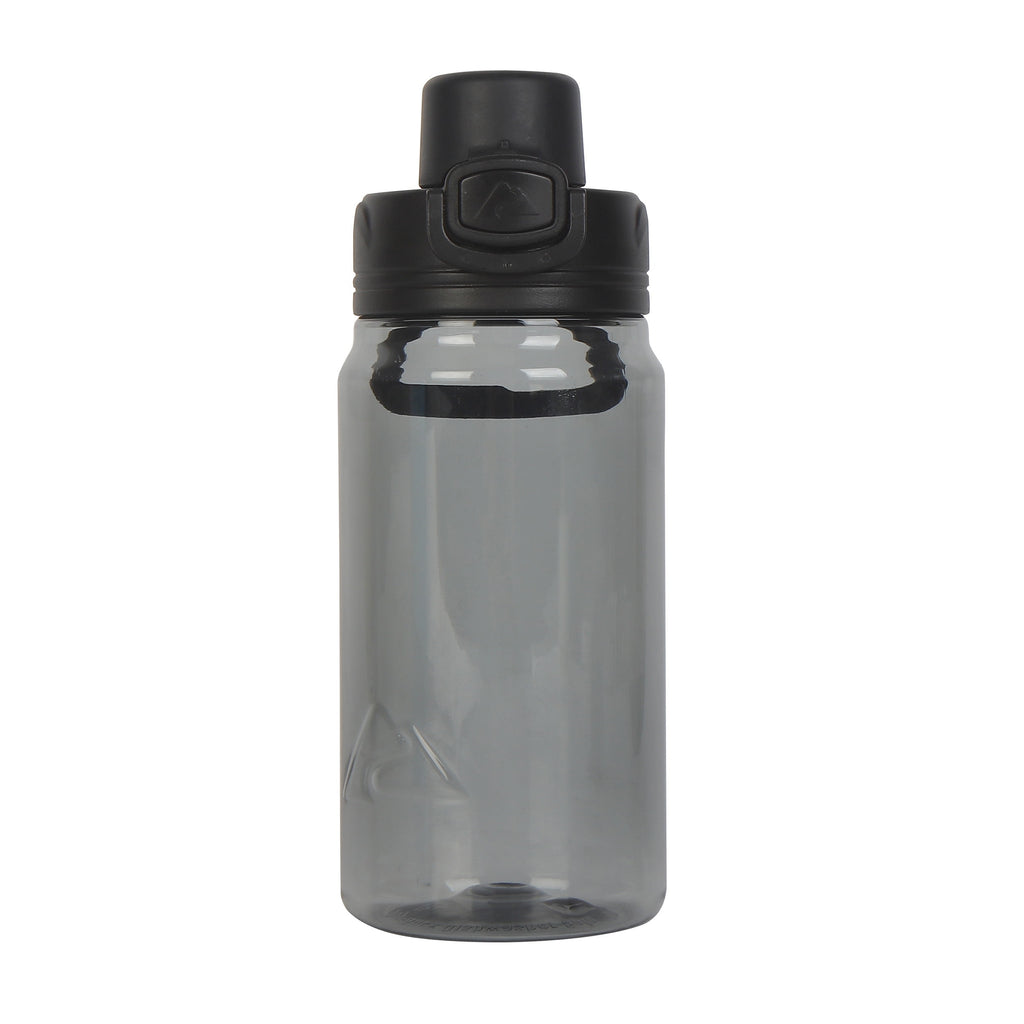 Ozark Trail 18 oz Tritan Plastic Flip-Top Lid Water Bottle - Gray