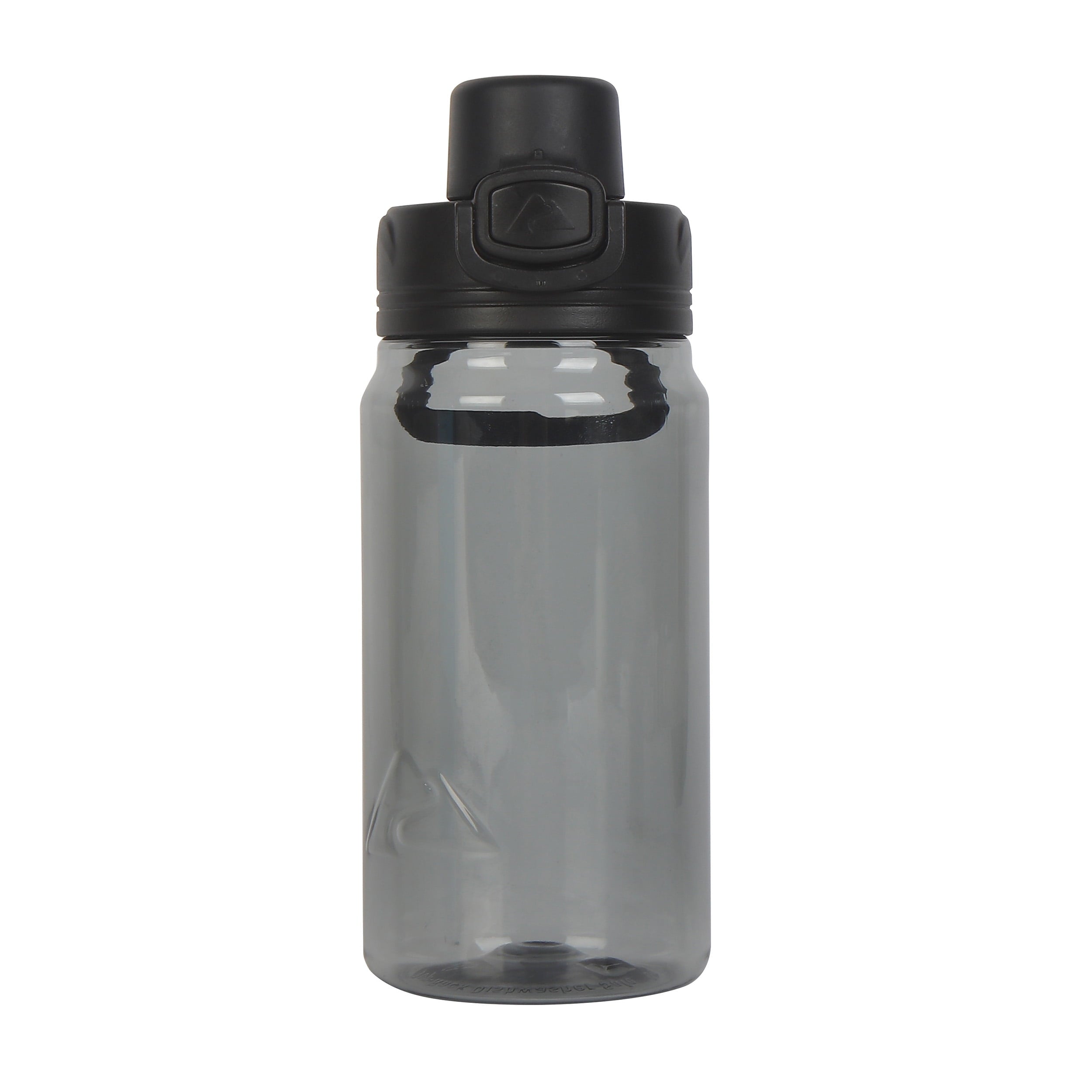 Ozark Trail 18 oz Tritan Plastic Flip-Top Lid Water Bottle - Gray
