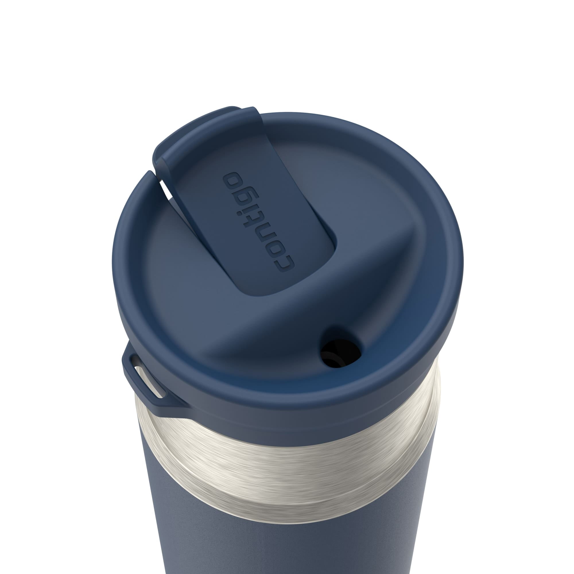 Contigo SnapSeal 14 oz Leakproof Stainless Steel Water Bottle - Vacuum-Insulated for Hot & Cold Drinks, Spill-Proof AutoClose Opening with Straw Compatibility, BPA-Free & Lead-Free, Dishwasher Safe