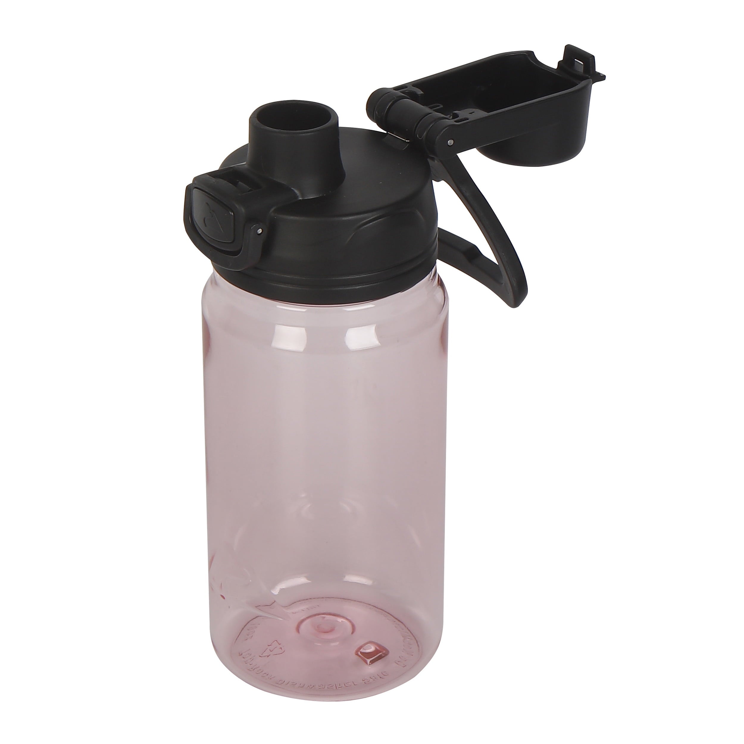 Ozark Trail 18 oz Tritan Plastic Flip-Top Lid Water Bottle - Pink