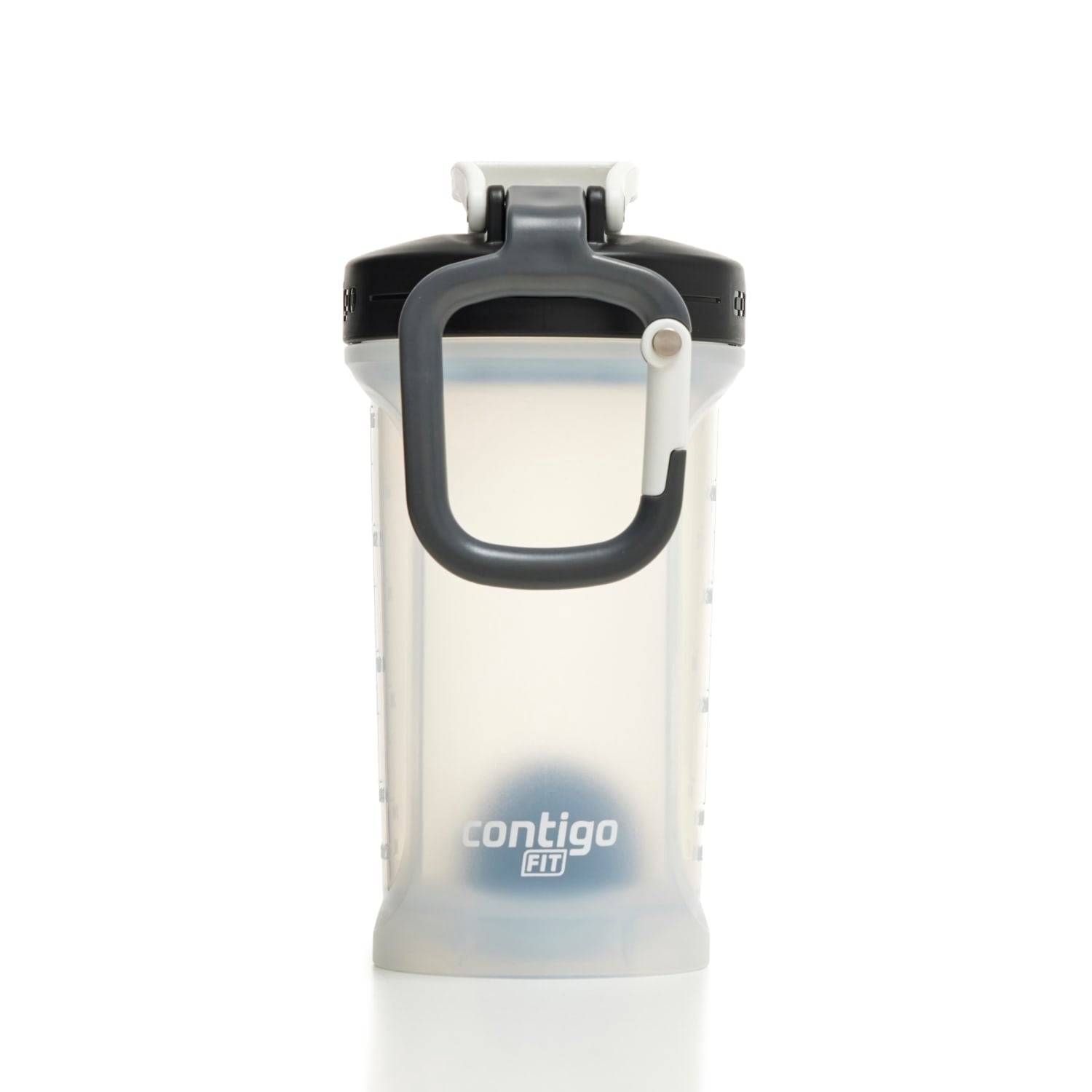 Contigo Fit Plastic Shake & Go 2.0 Shaker Bottle - Salt White, 20 fl oz.