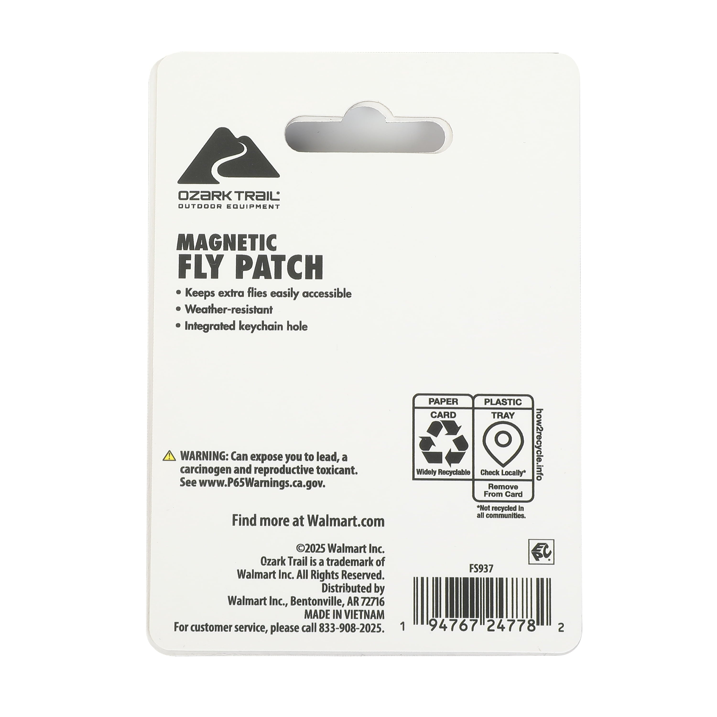 Ozark Trail Magnetic Fly Patch