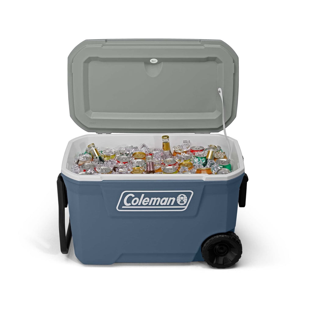 Coleman 316 Series 62QT Hard Chest Wheeled Cooler - Lakeside Blue